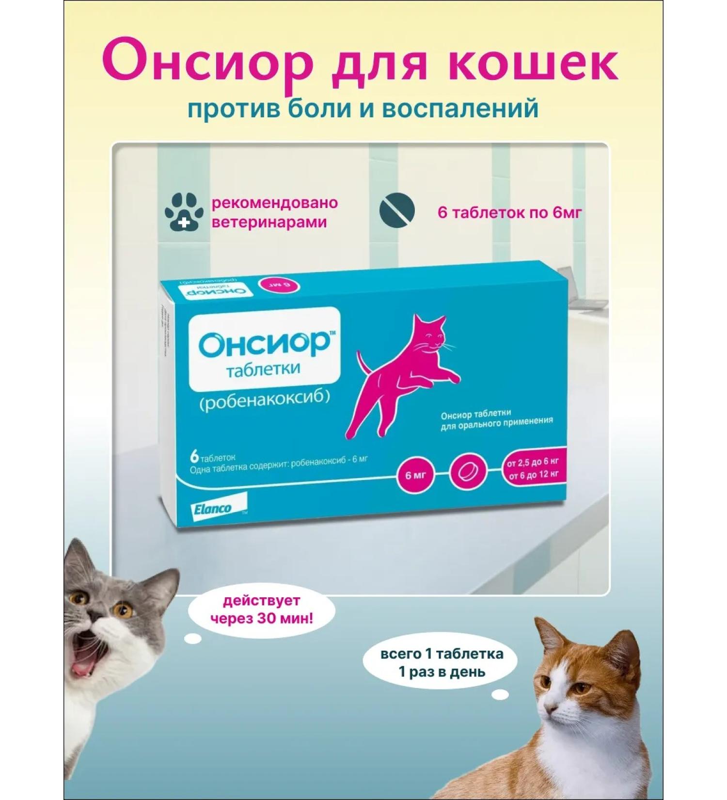 Elanco Onsior 6 mg for cats tablets # 6 - Buy Online on GoSupps.com