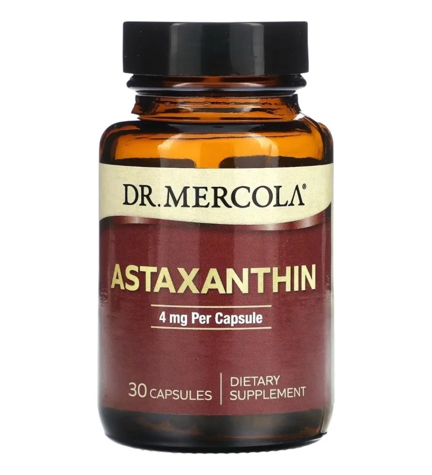 Dr Mercola Dr. Mercola Astaxantin 4 mg 30 capsules