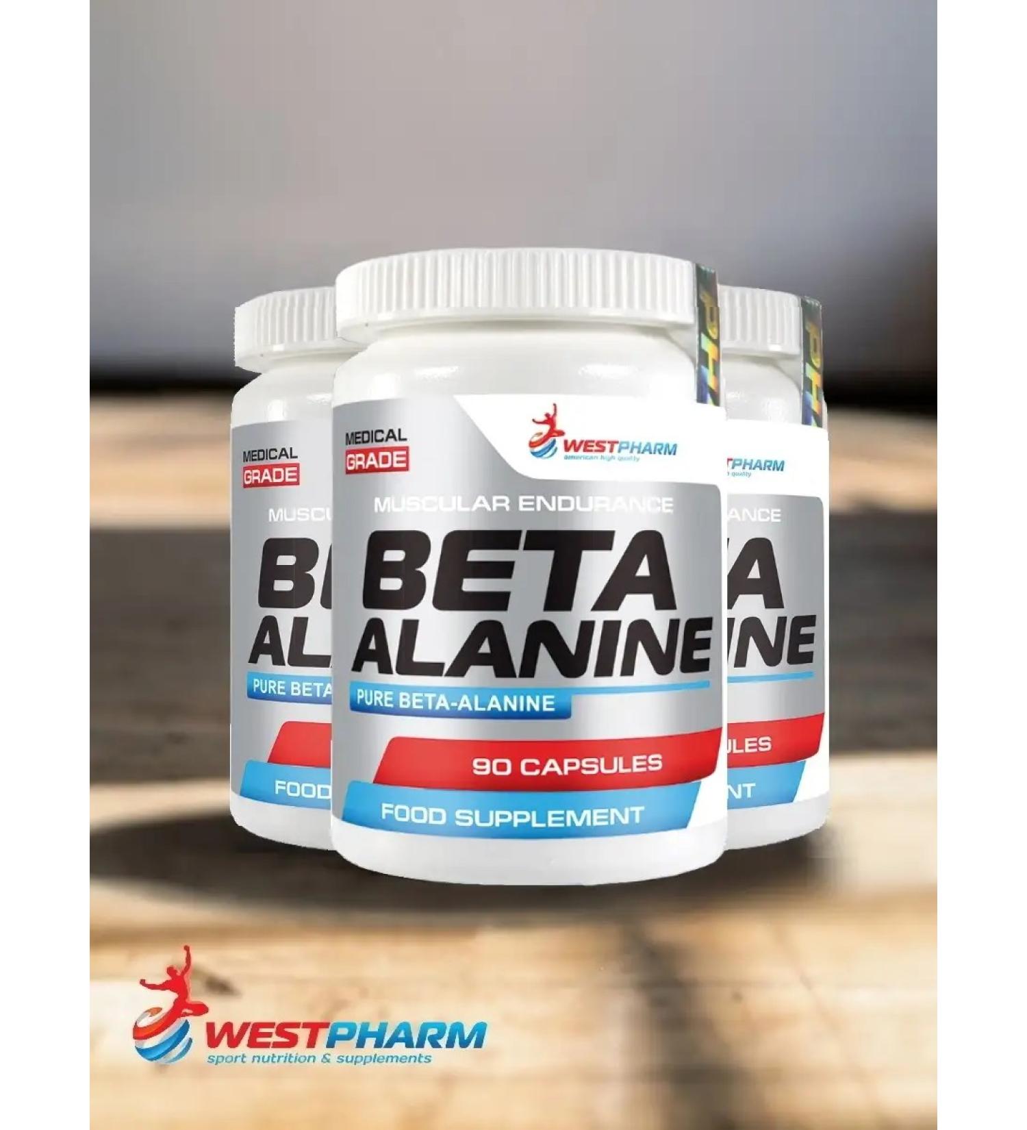 Westpharm Beta alanine beta-alanine 90 capsules