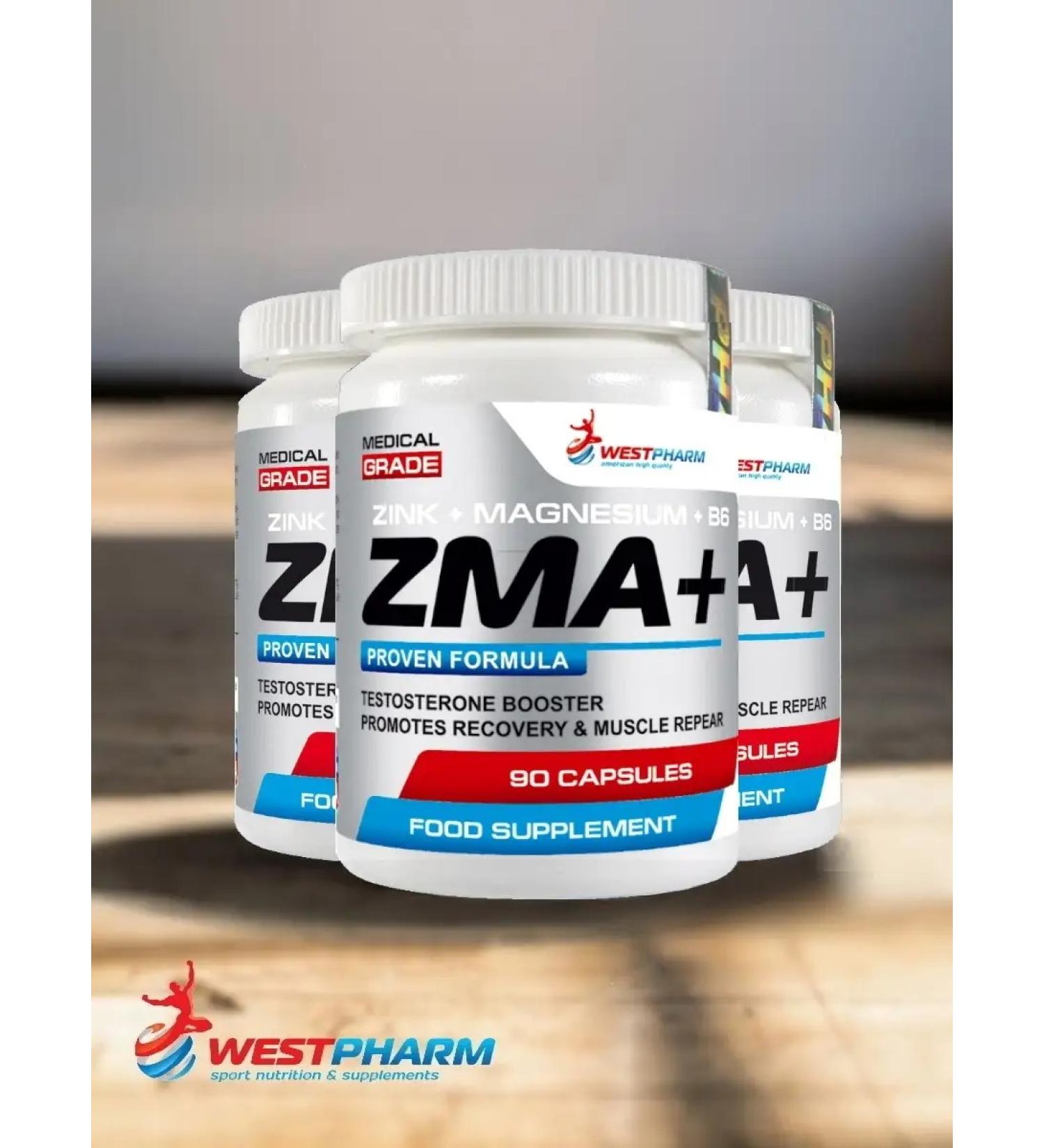 Westpharm ZMA+ ZMA+ testobuster 90 capsules