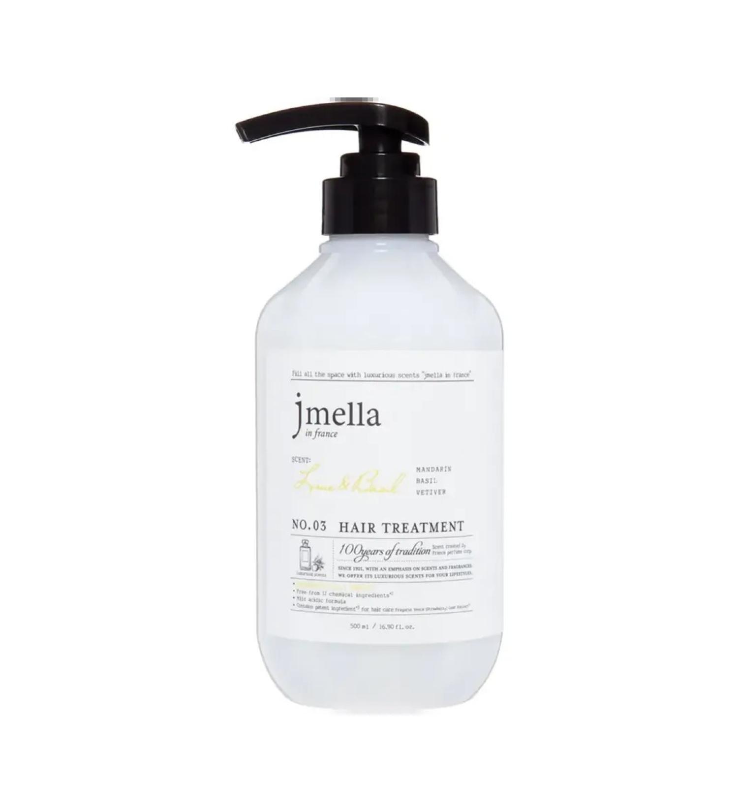 JMELLA Hair mask perfumed Lime & Basil 500ml - Buy Online on GoSupps.com
