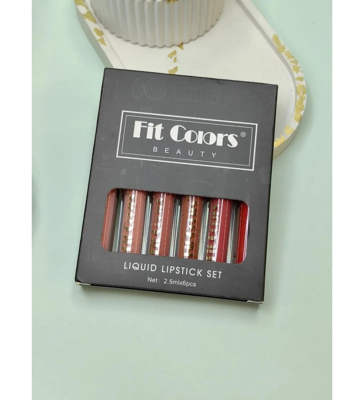 Lipstick Fit Colors 6 pcs - Buy Online on GoSupps.com