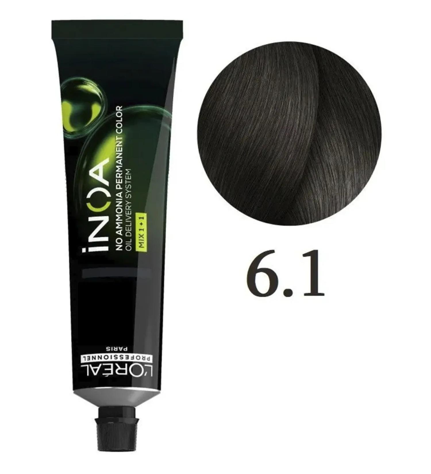 L'Oreal Inoa ODS2 dye with oxidation without ammonia 6.1 - Buy Online on GoSupps.com