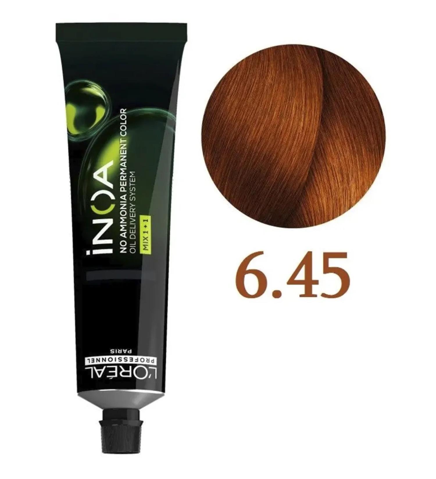 L'Oreal Inoa ODS2 dye oxidation without ammonia 6.45 - Buy Online on GoSupps.com