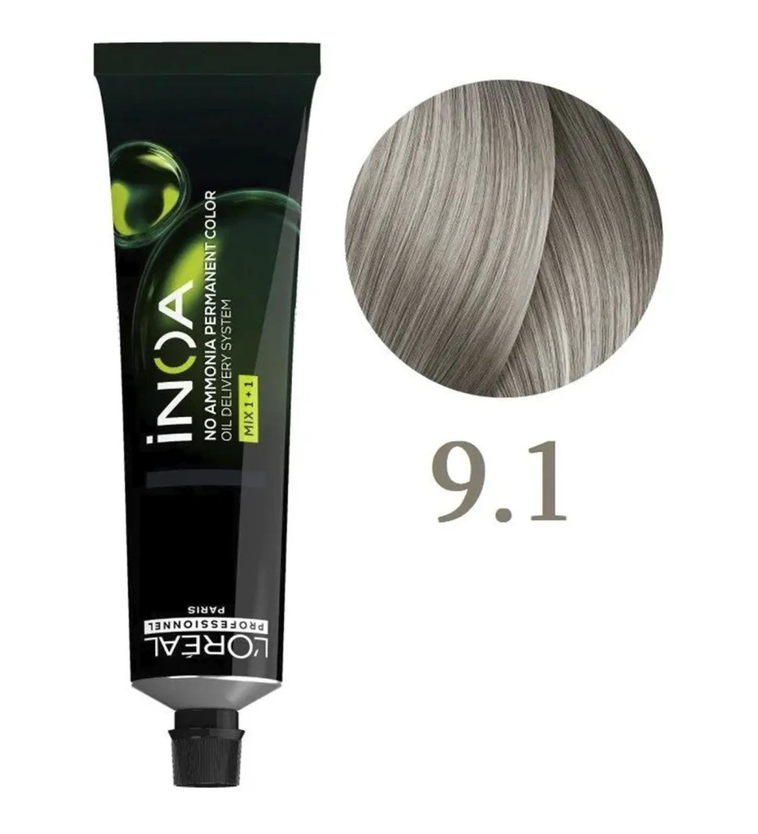 L'Oreal Inoa ODS2 dye oxidation without ammonia 9.1 - Buy Online on GoSupps.com