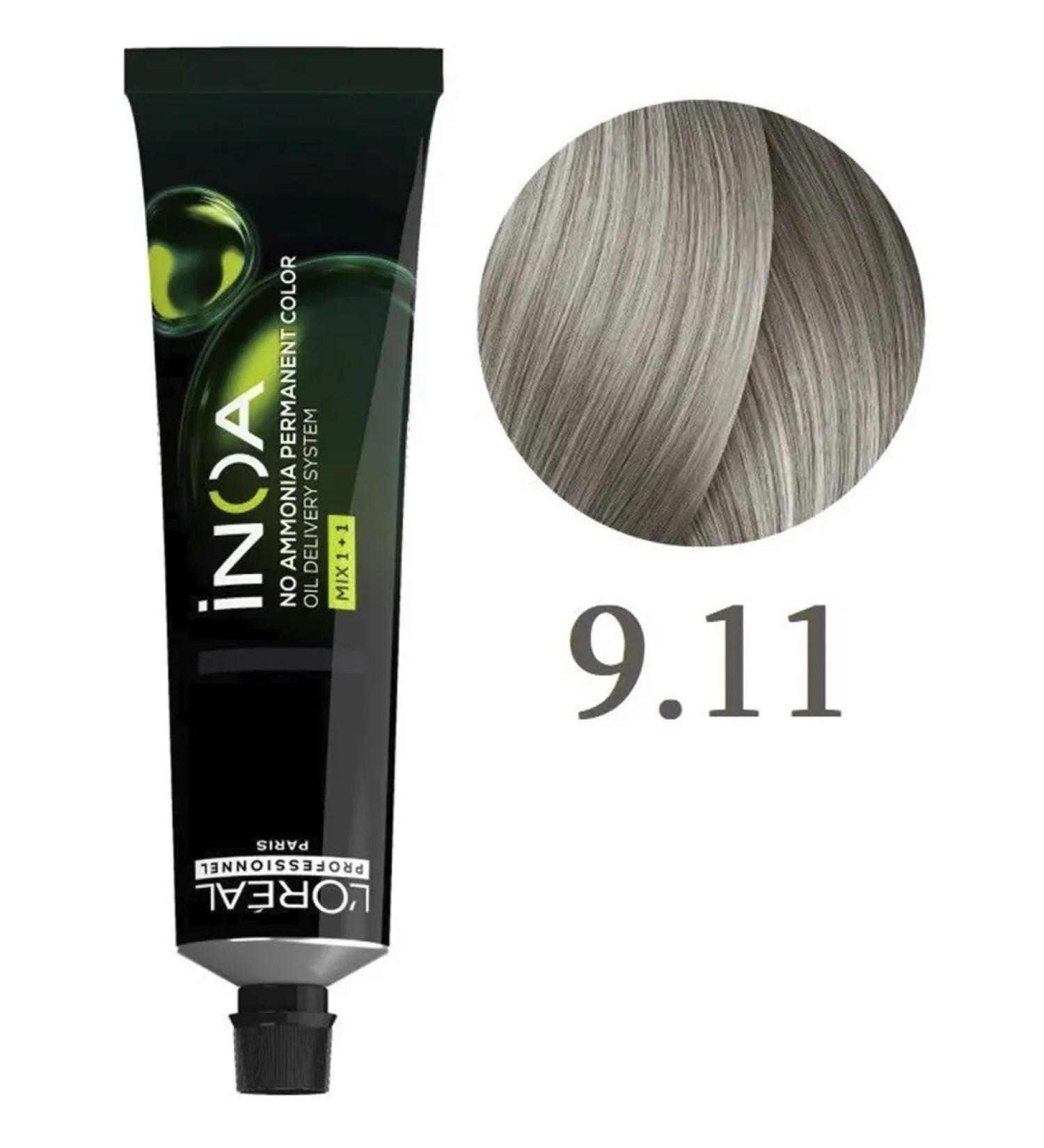 L'Oreal Inoa ODS2 dye oxidation without ammonia 9.11 - Buy Online on GoSupps.com