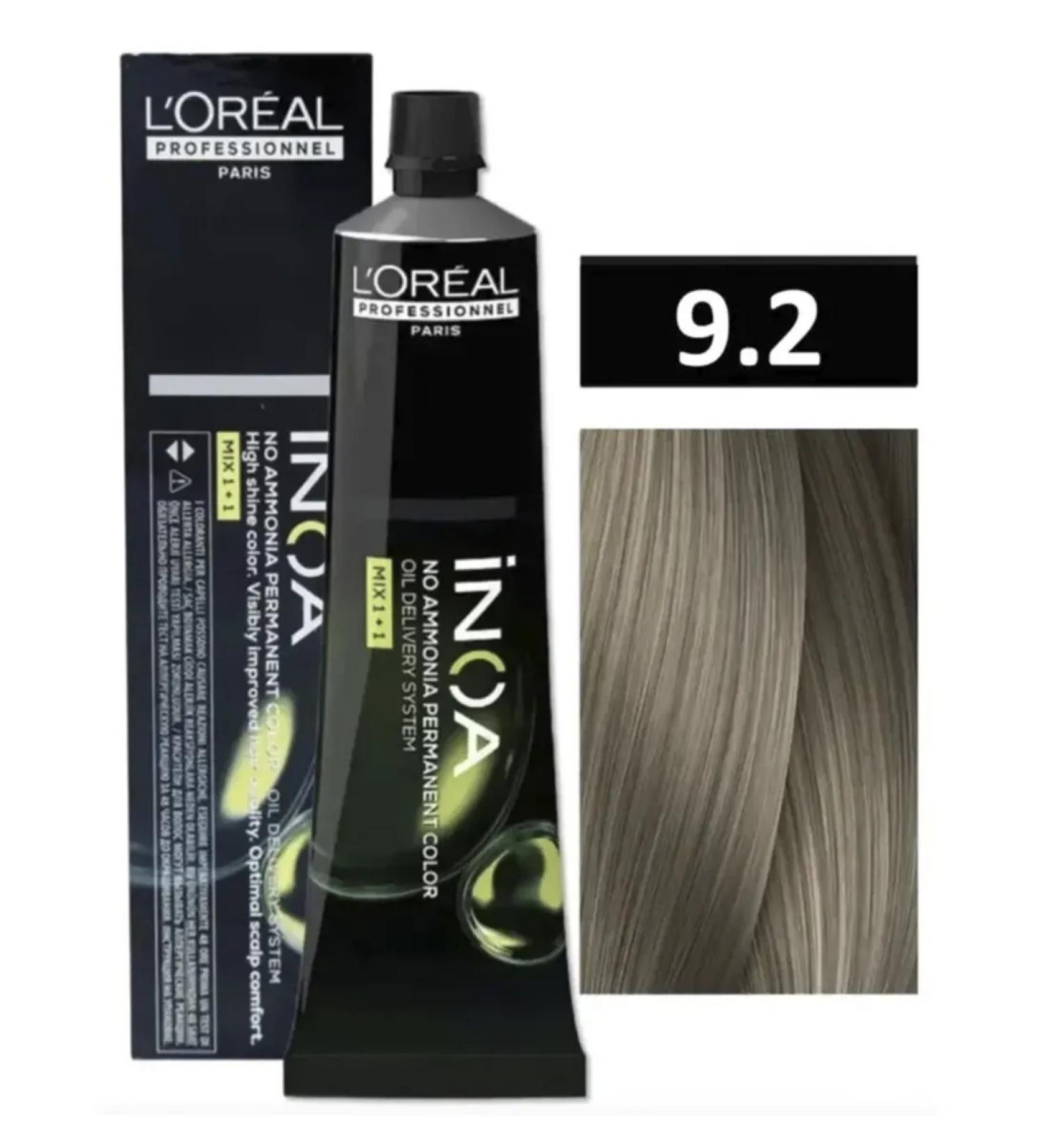 L'Oreal Inoa ODS2 dye oxidation without ammonia 9.2 - Buy Online on GoSupps.com