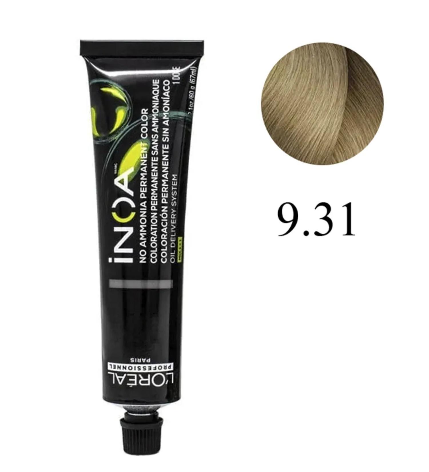 L'Oreal Inoa ODS2 dye oxidation without ammonia 9.31 - Buy Online on GoSupps.com