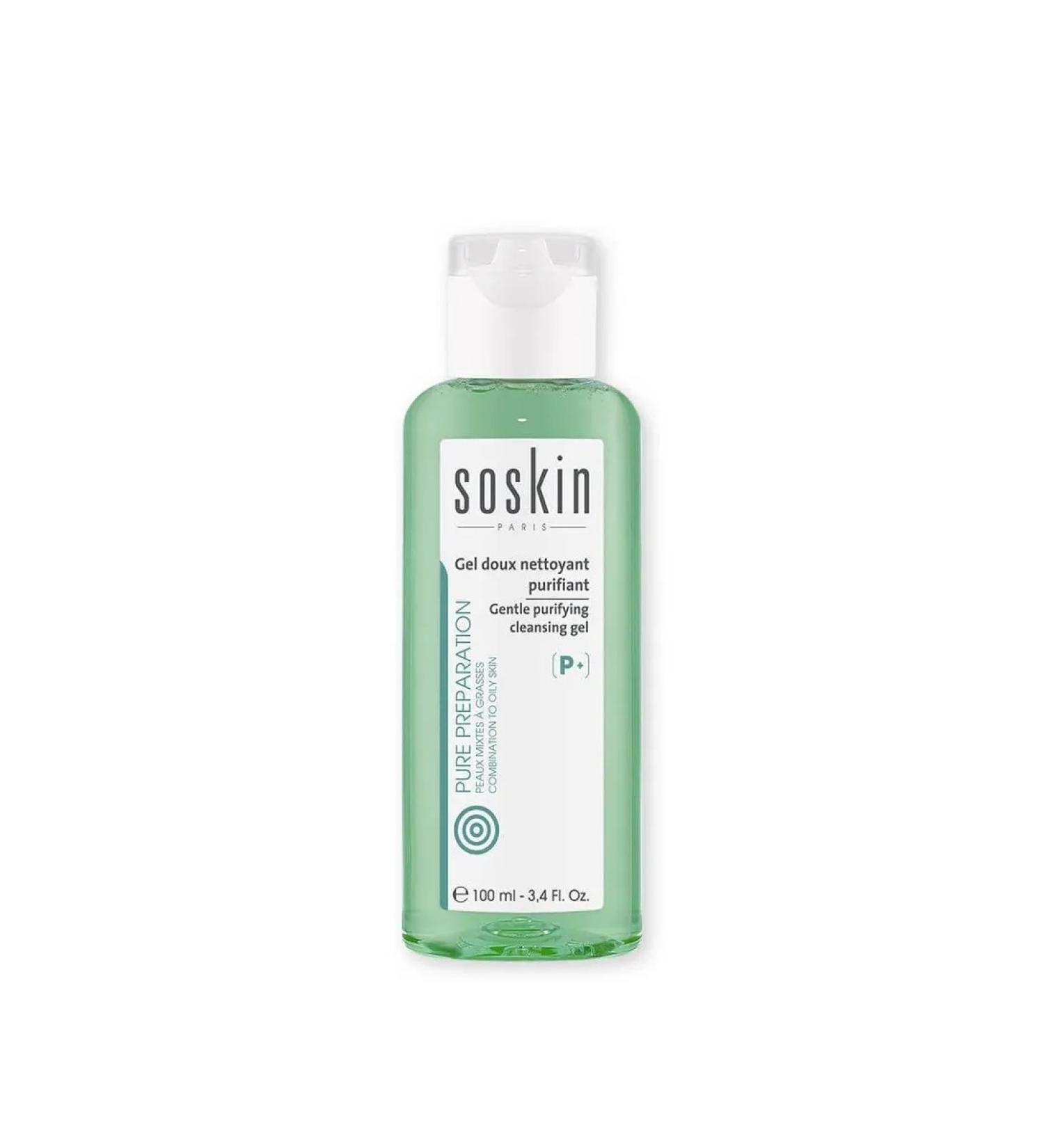 Soskin Tender cleansing gel for washing 100 ml - Buy Online on GoSupps.com