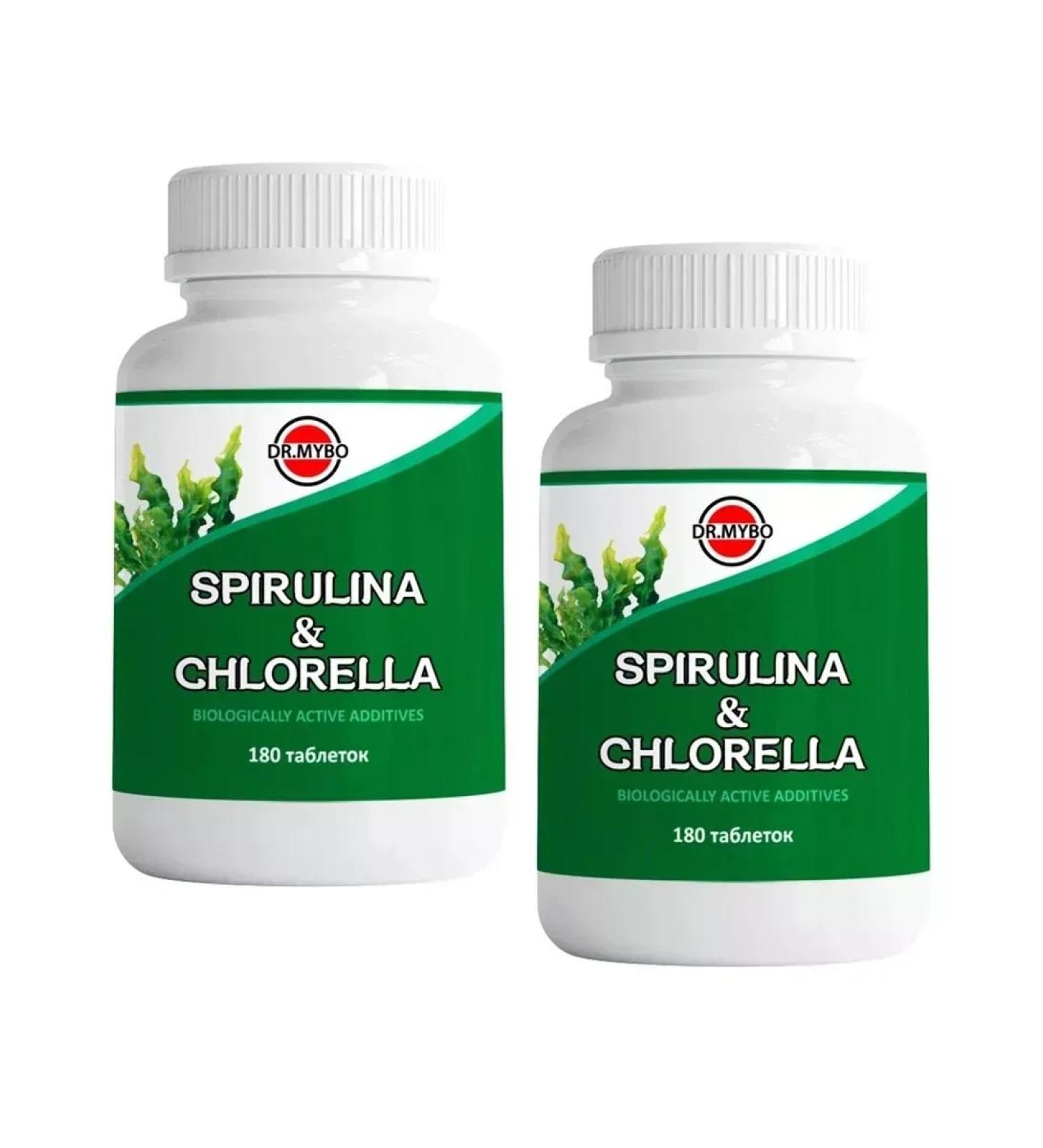 Beautiful life Spirulina Chlorella 2 pcs