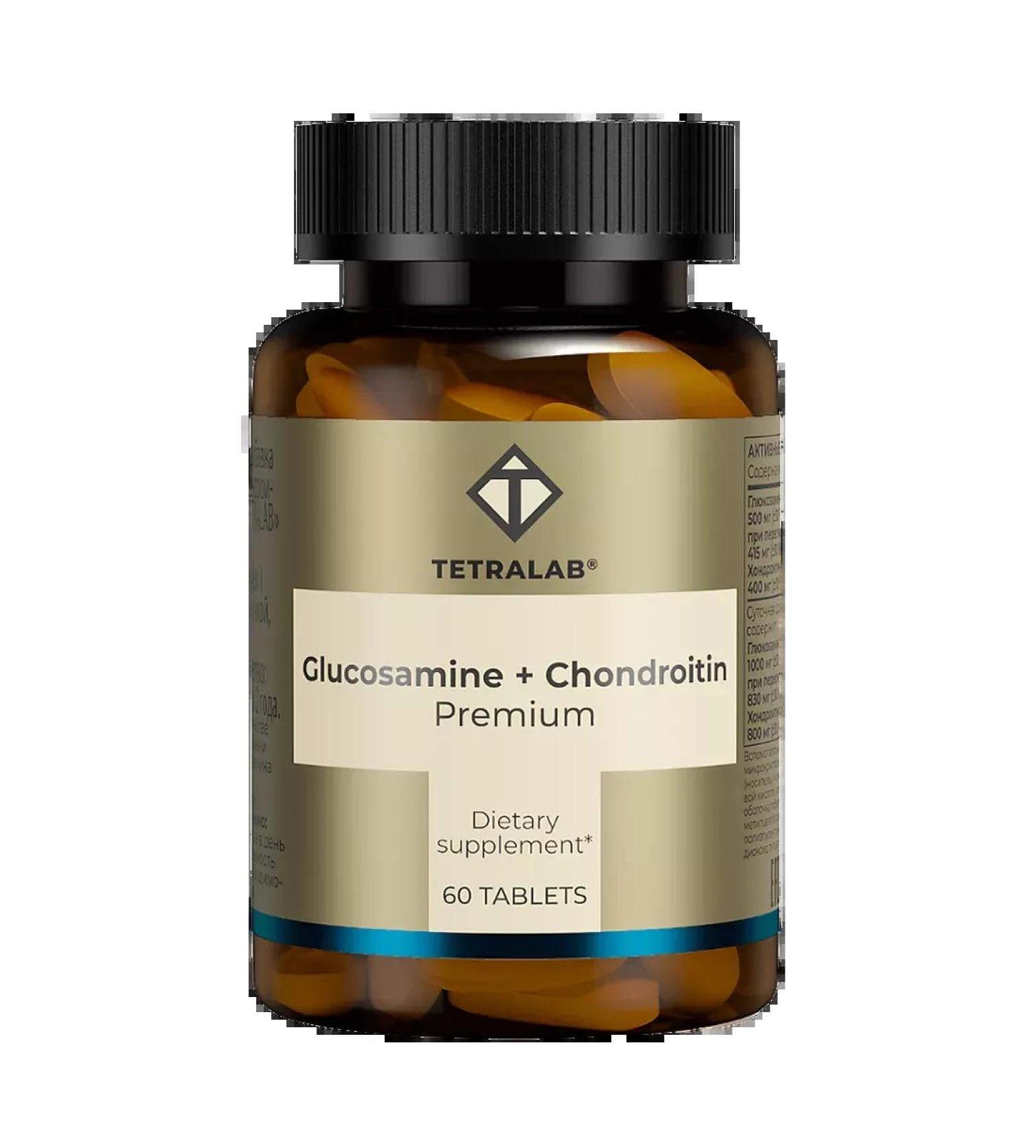 Beautiful life TetraLab glucosamine+chondroitin complex Premium tablet Pok