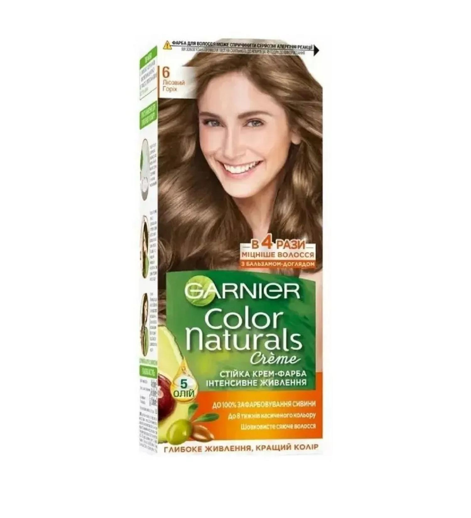 Garnier Hair dye Color Naturals Forester Walnut tone 6