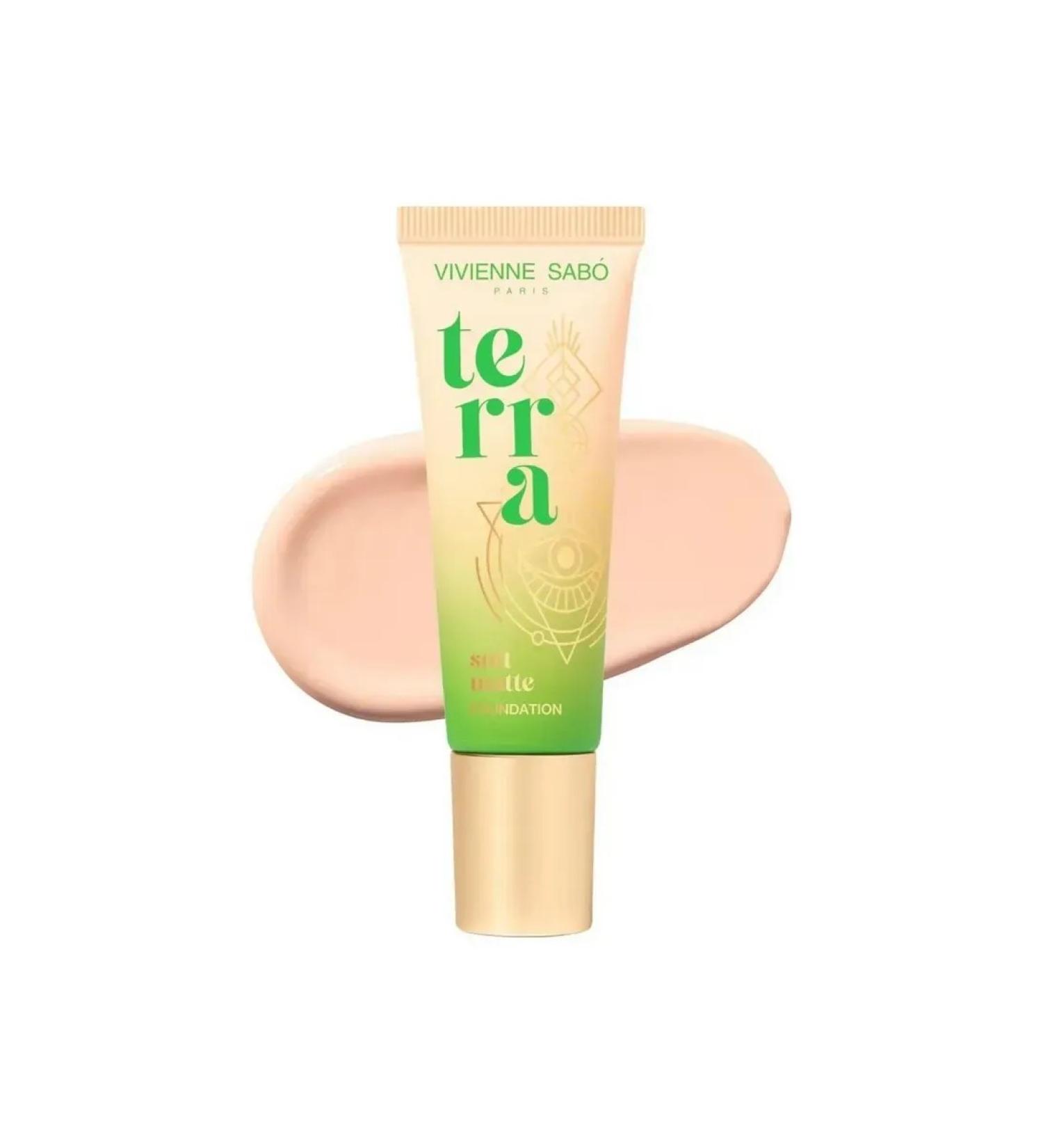 VIVIENNE SABO Matte tonal base Le Visage Terra tone 01 - Buy Online on GoSupps.com