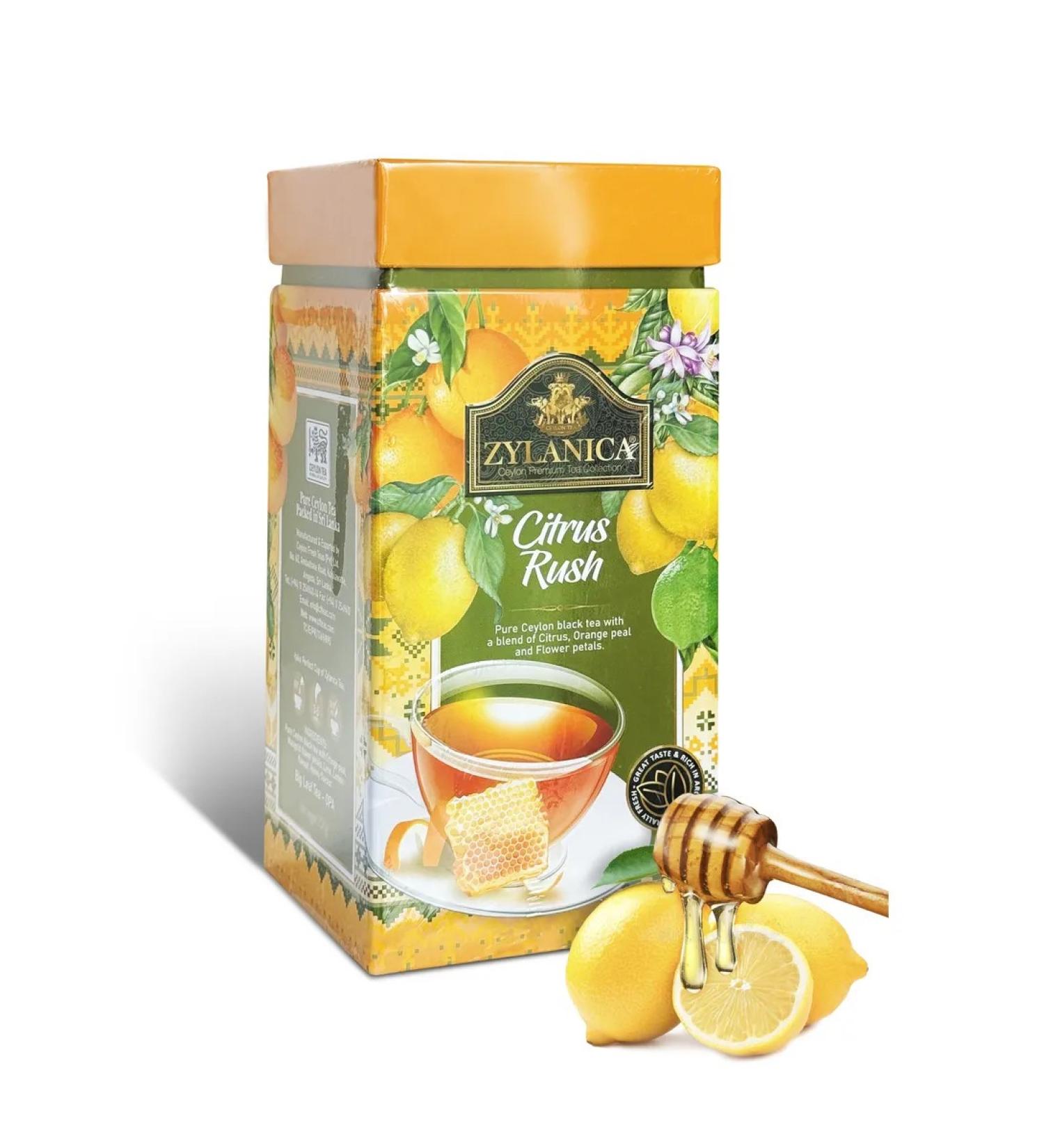 Zylanica Black Black Black Citrus Rush Citrus 200g - Buy Online on GoSupps.com