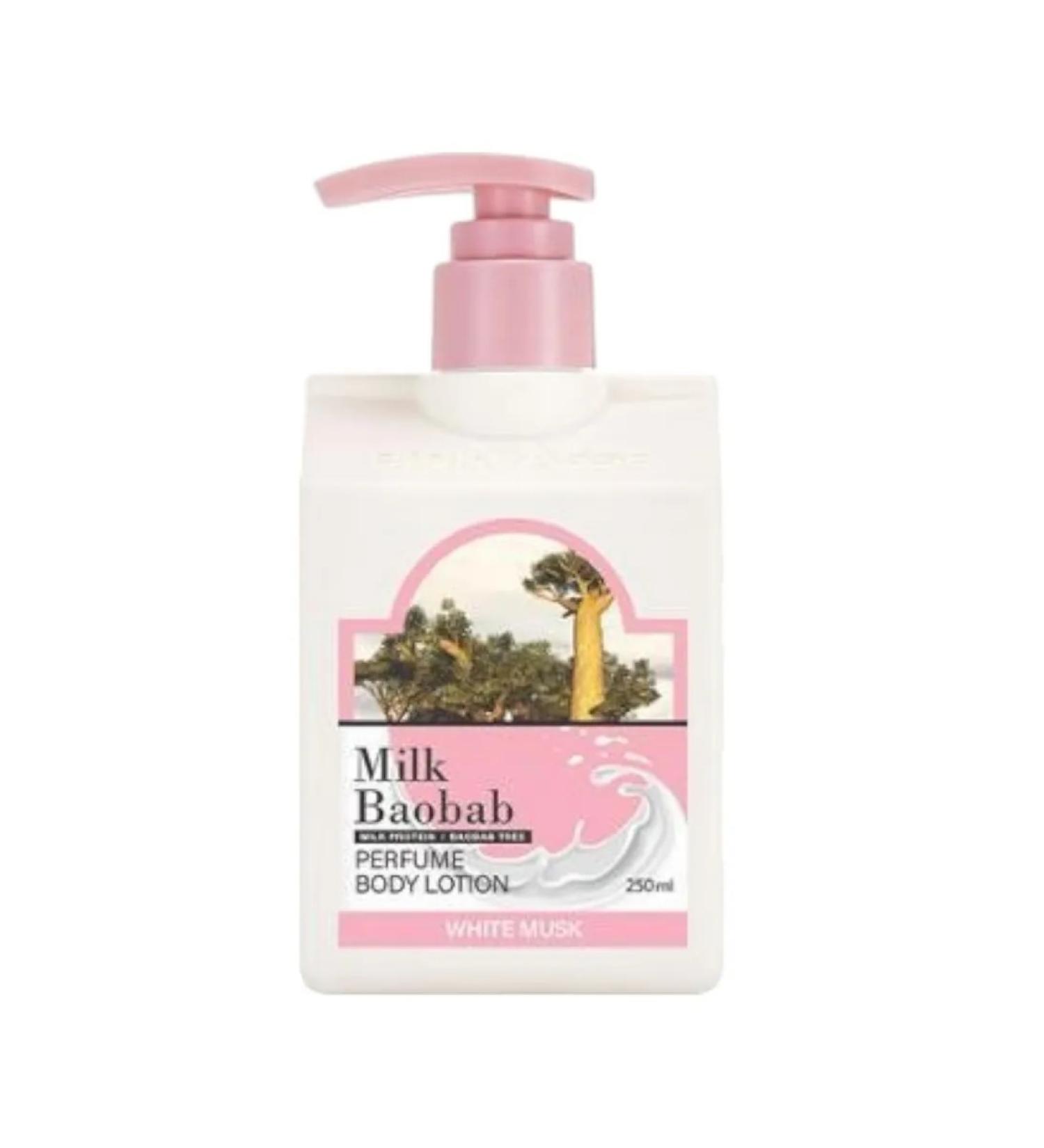MILK BAOBAB Body lotion with the aroma of white musk 250ml