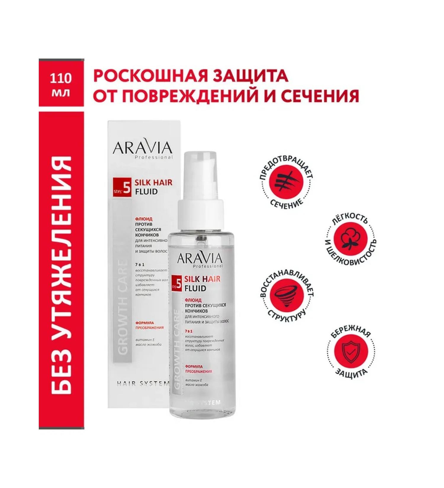 Beauty of the body Fluid Aravia Professional against the split tips of Silk 11