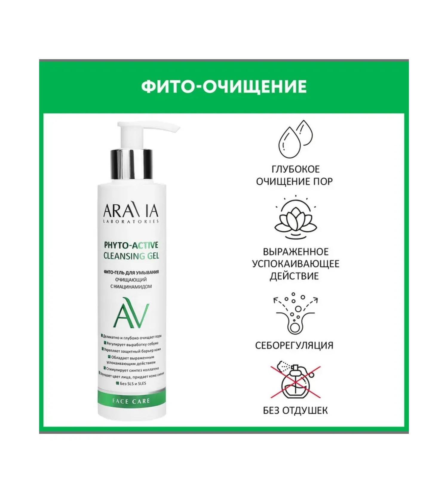 Beauty of the body Aravia Laboratories Phyto-CTIVE with niacin