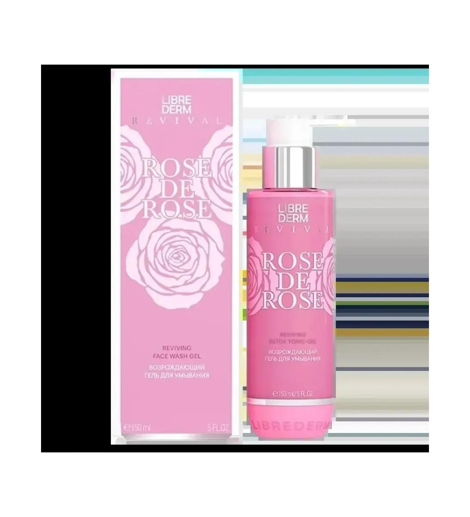 Beauty of the body Libriderm Rosderosis Gel for washing a reviving 150ml