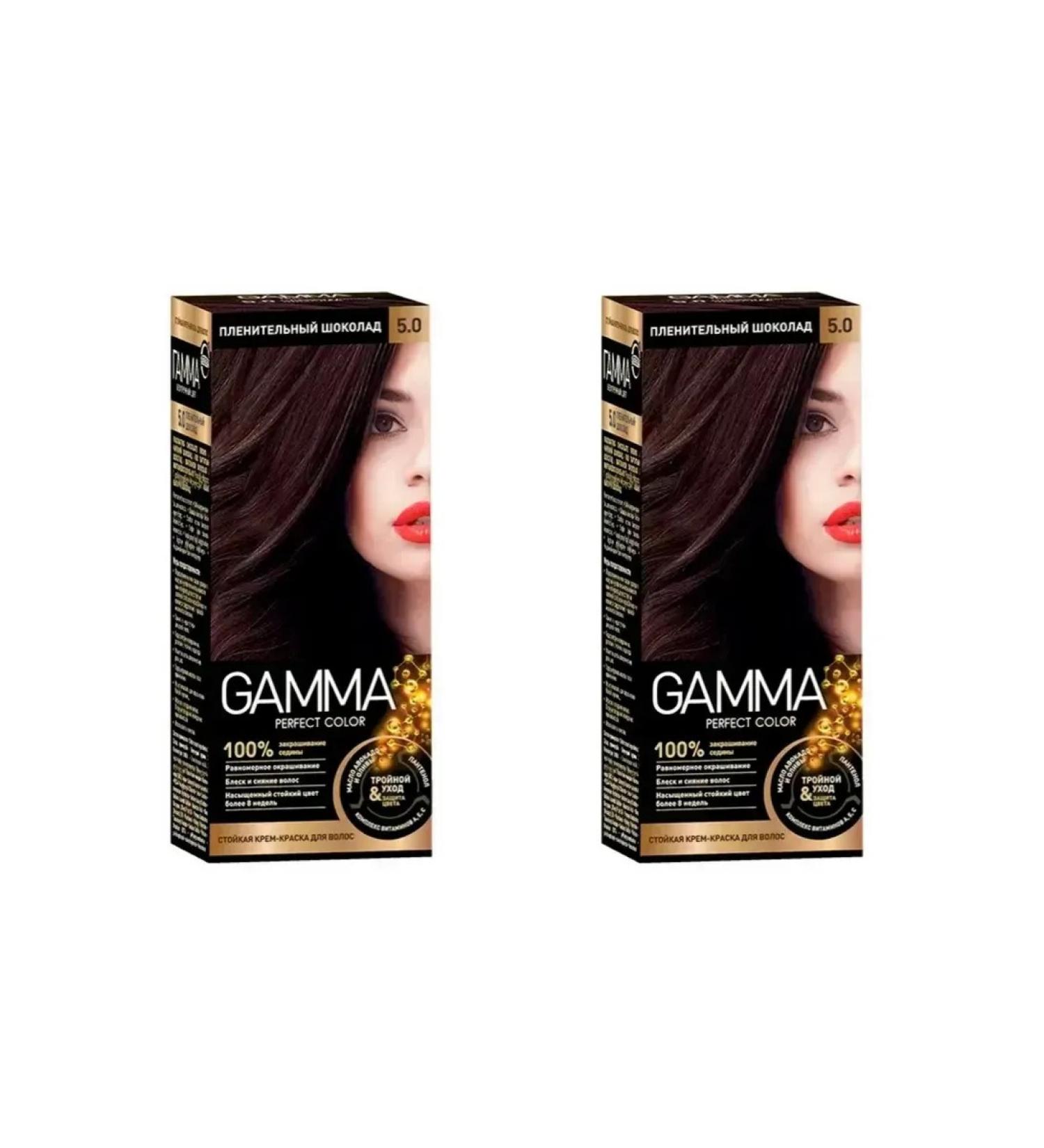 Gamma Cream-painting Perfect color tone 5.0 captivating chocolate