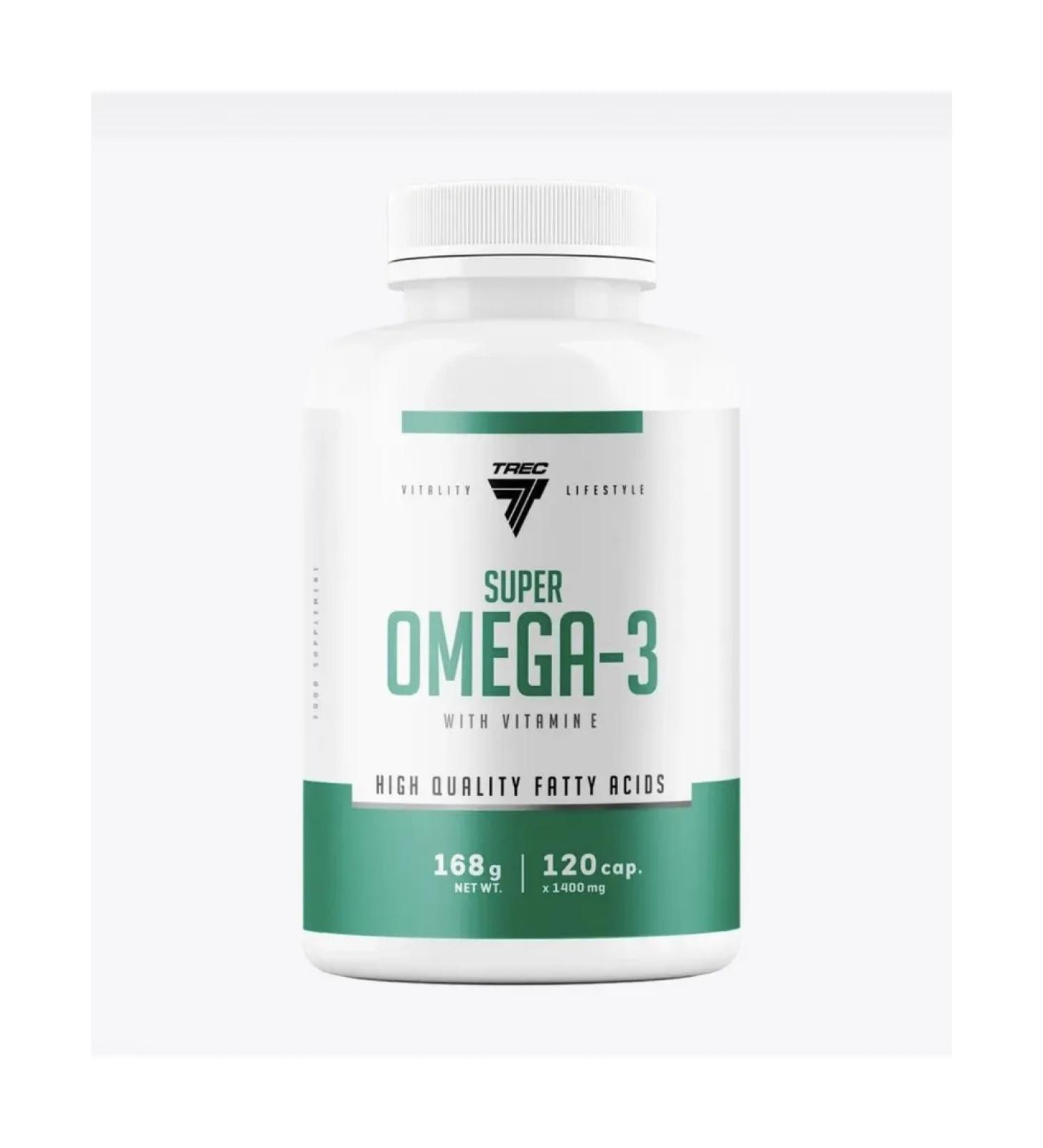 Trec Nutrition Fish oil omega 3 Super Omega-3 120 capsules