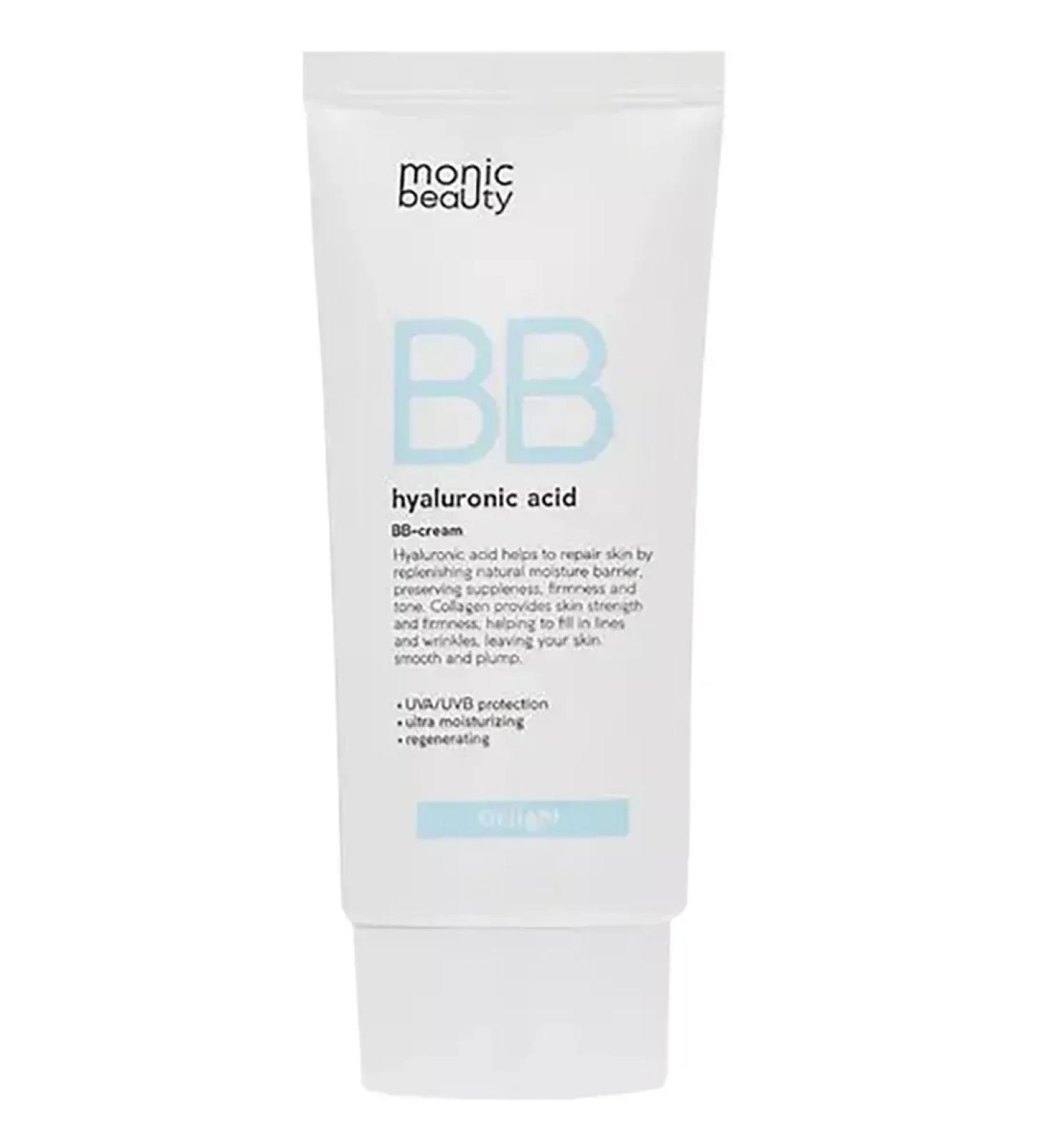 MONIC BEAUTY BB cream with hyaluronic acid Light tone 01 50 ml 1 pc - Buy Online on GoSupps.com