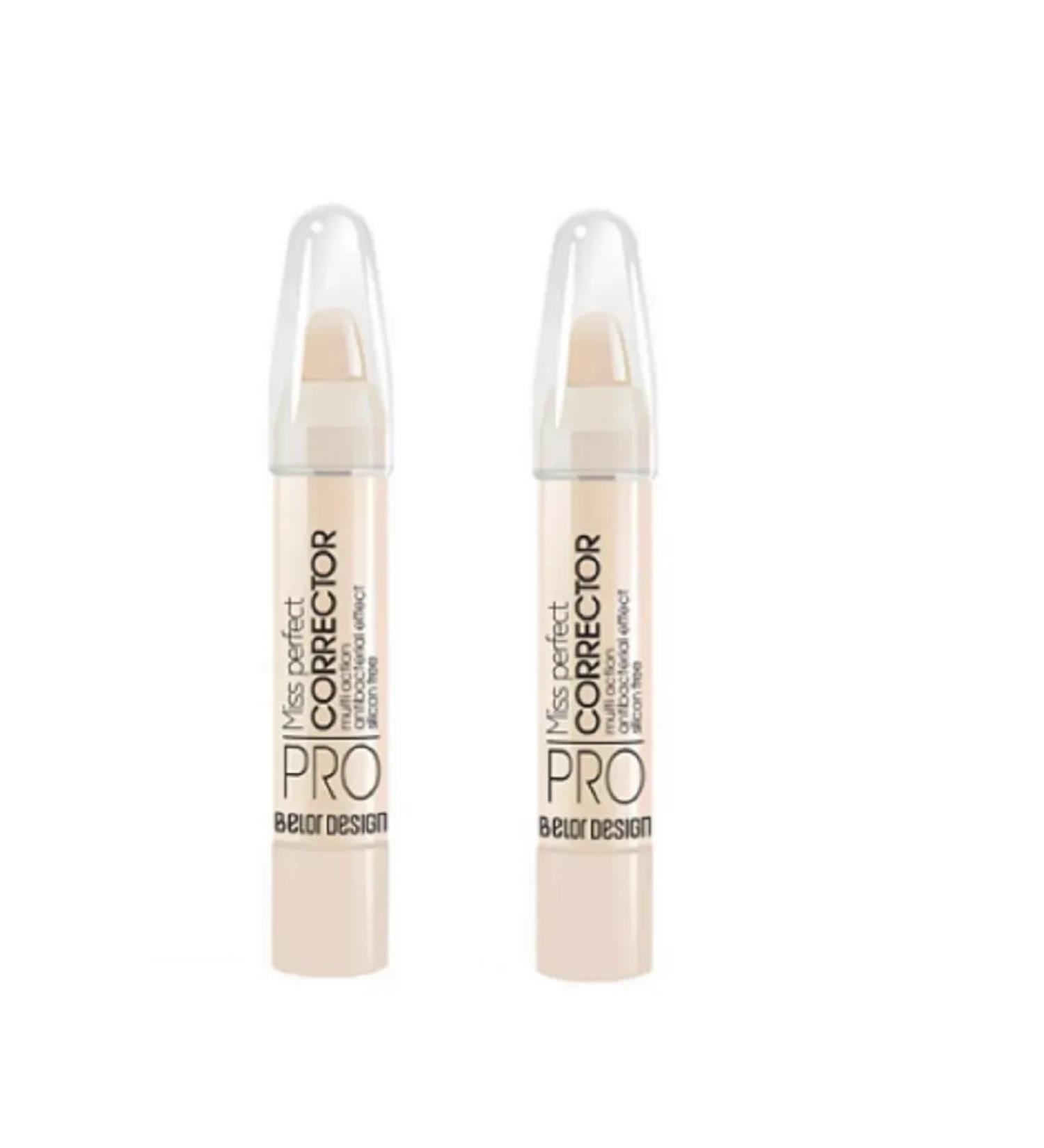 Belor Design Miss Perfect corrector tone 021.2pcs - Buy Online on GoSupps.com