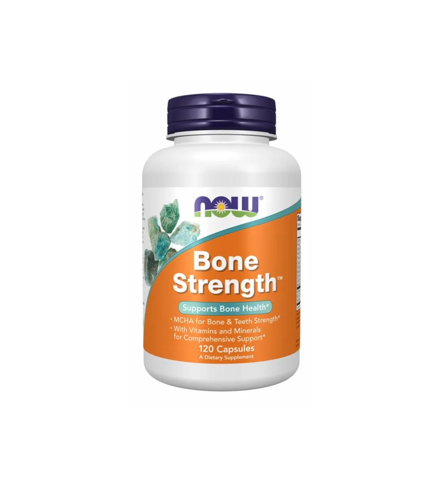 For now now Bone StrengTH 120 Caps for joints - Buy Online on GoSupps.com