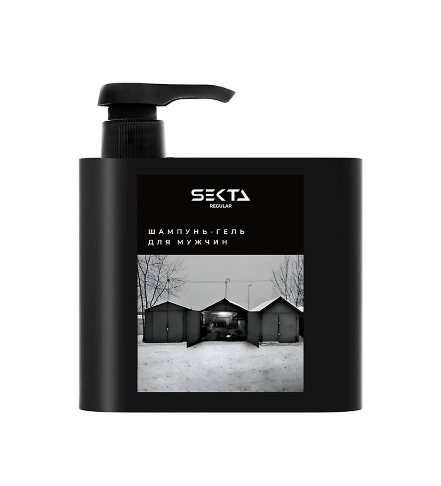 Hair Sect Shampoo-gel for men 500ml - Buy Online on GoSupps.com