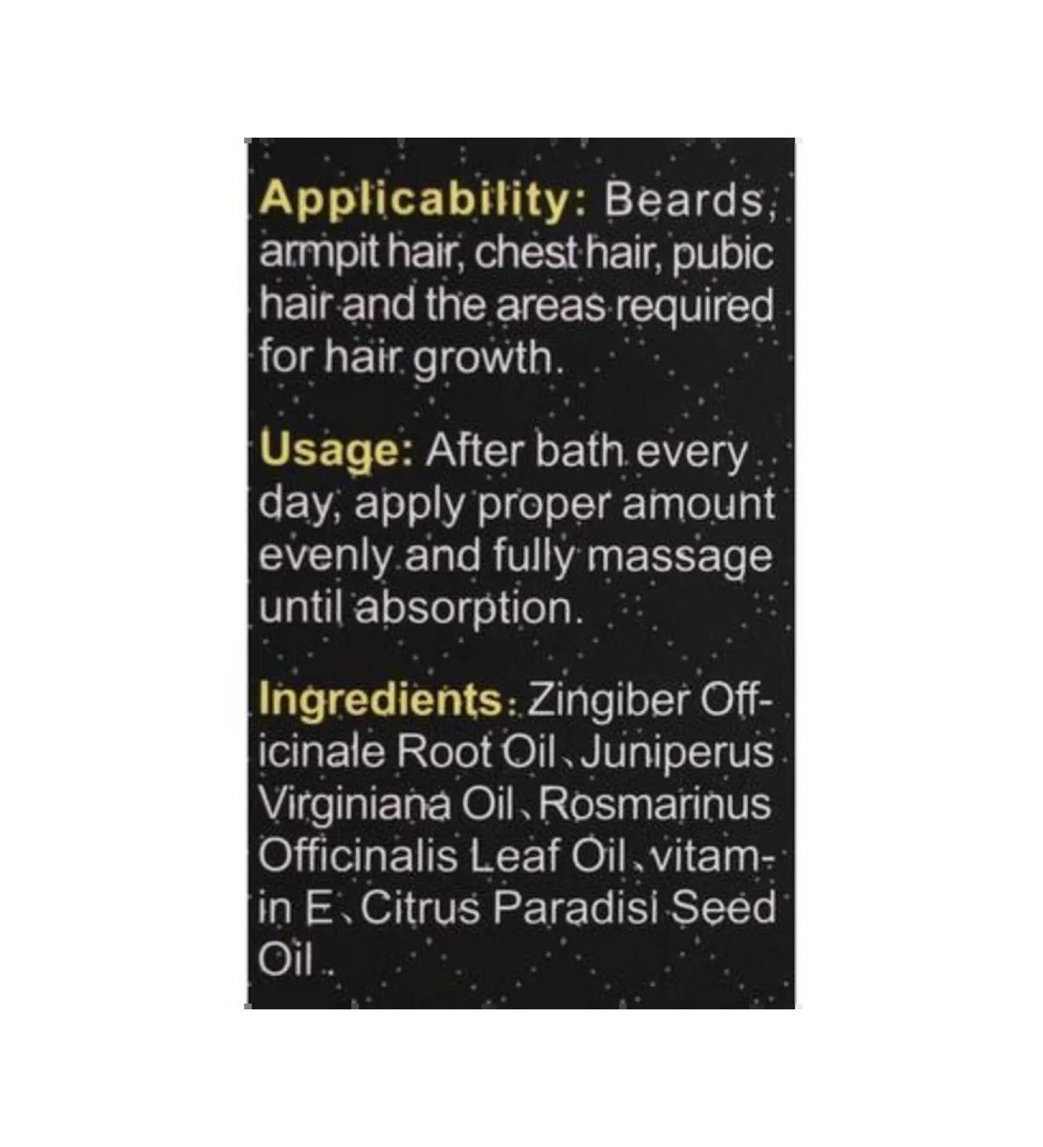 MARKET NIGHT Borod and mustache oil 30 ml - natural care - Buy Online on GoSupps.com