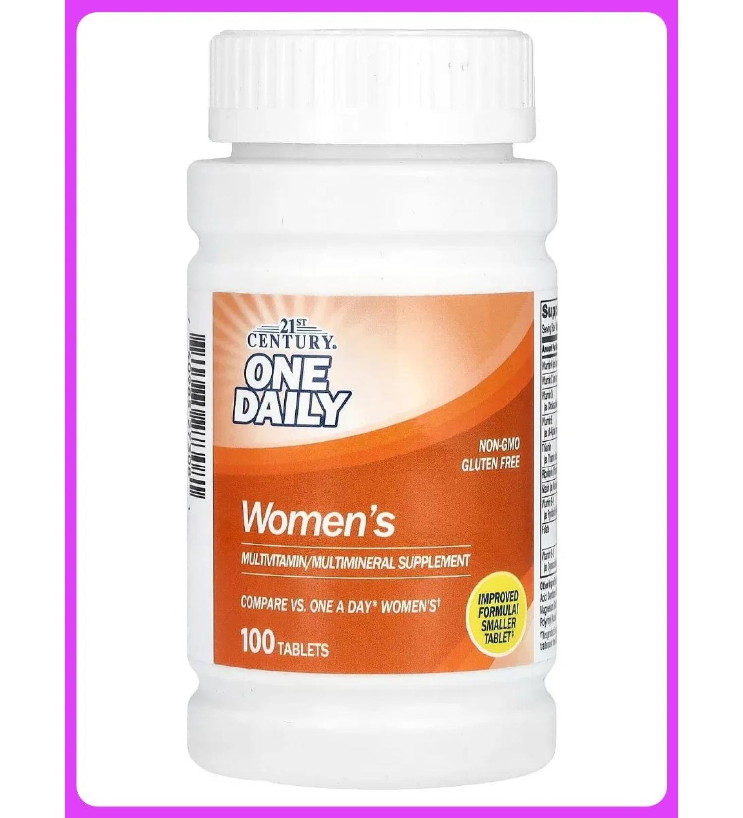 21st Century Multivitamins for women 100 tablets