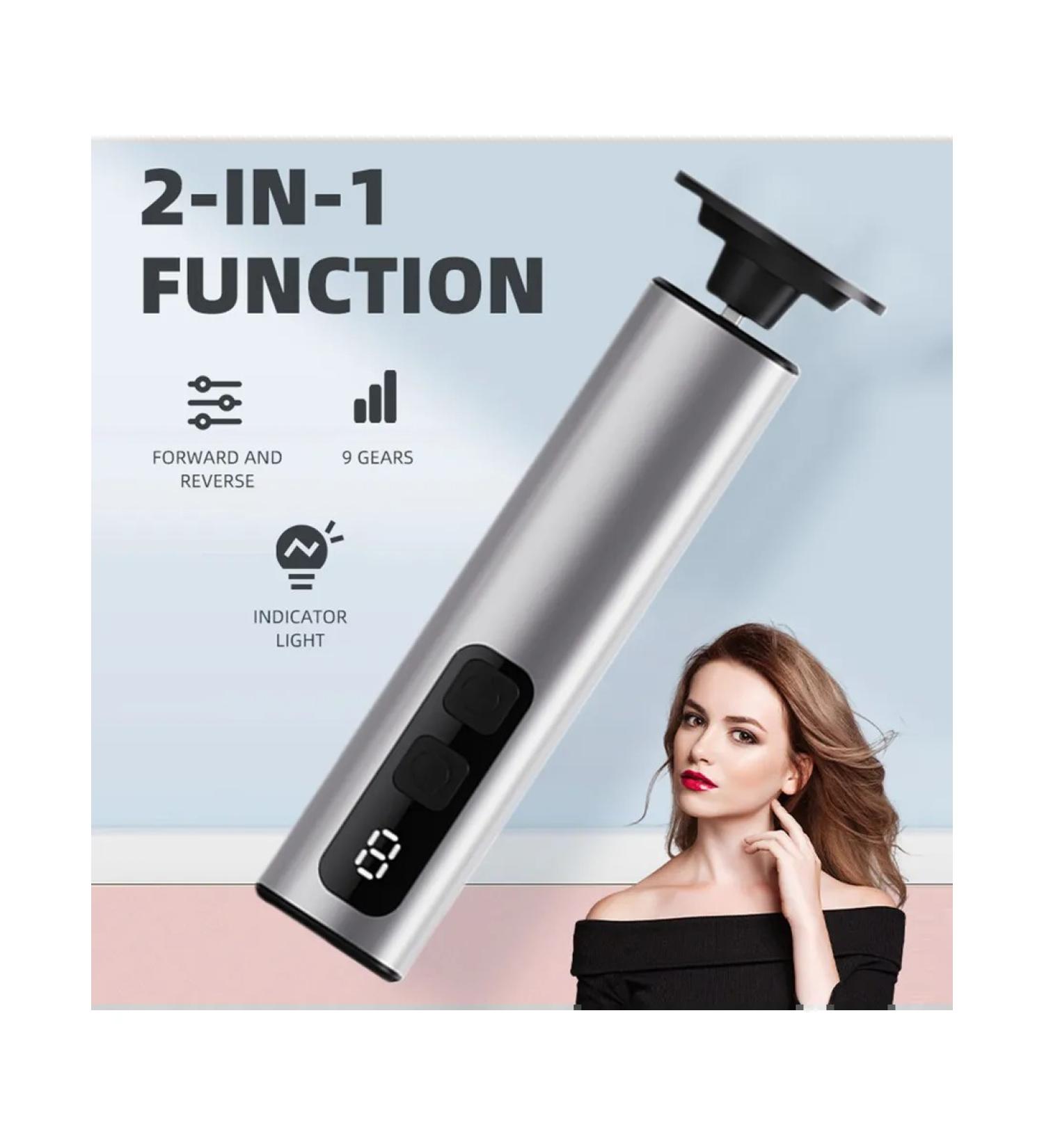 2 in 1 Electric Foot Callus Remover 9 Speeds Foot File Nail - Buy Online on GoSupps.com