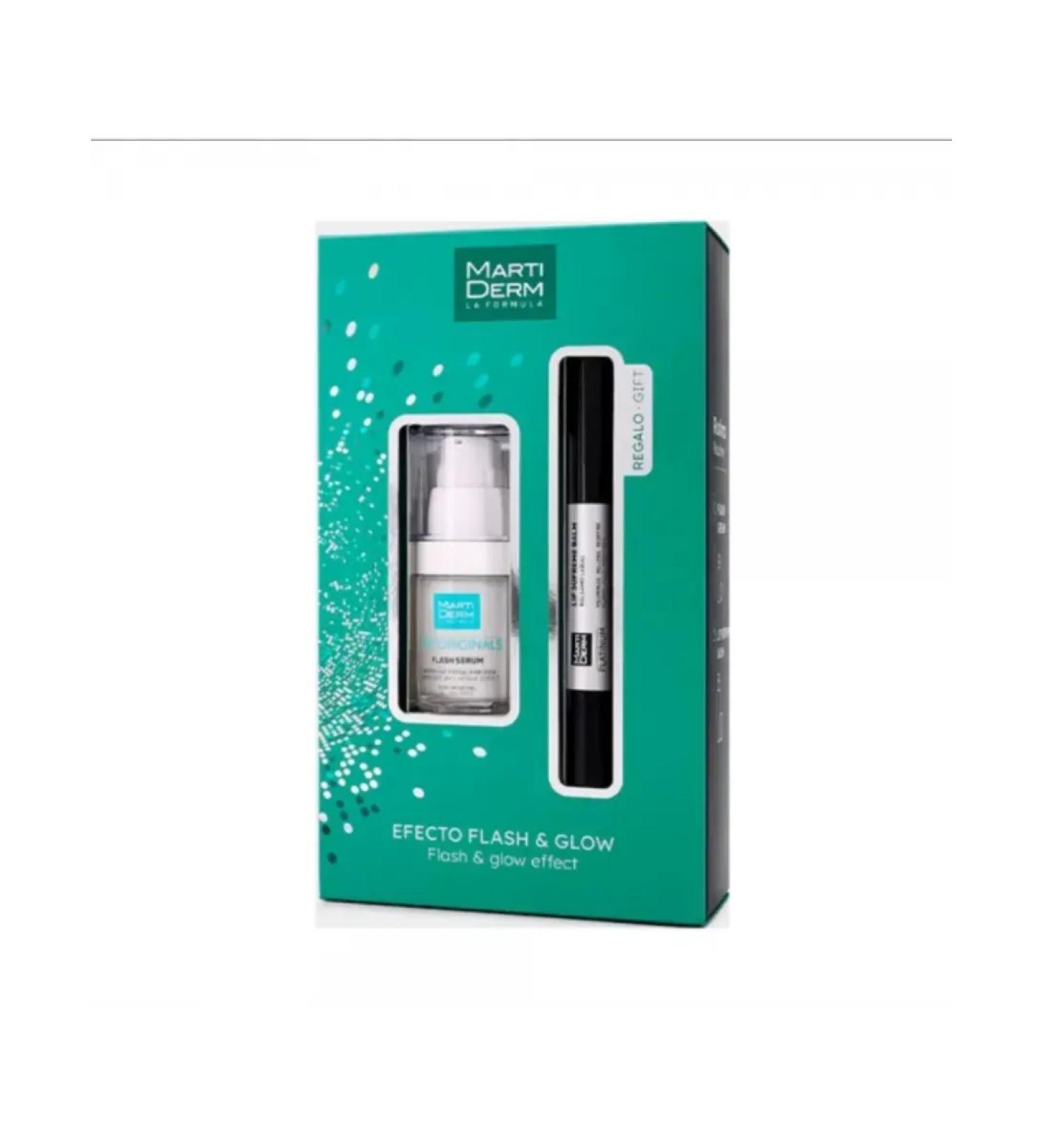 Martiderm Flash serum + lip balm 15 ml + 4.5 ml - Buy Online on GoSupps.com