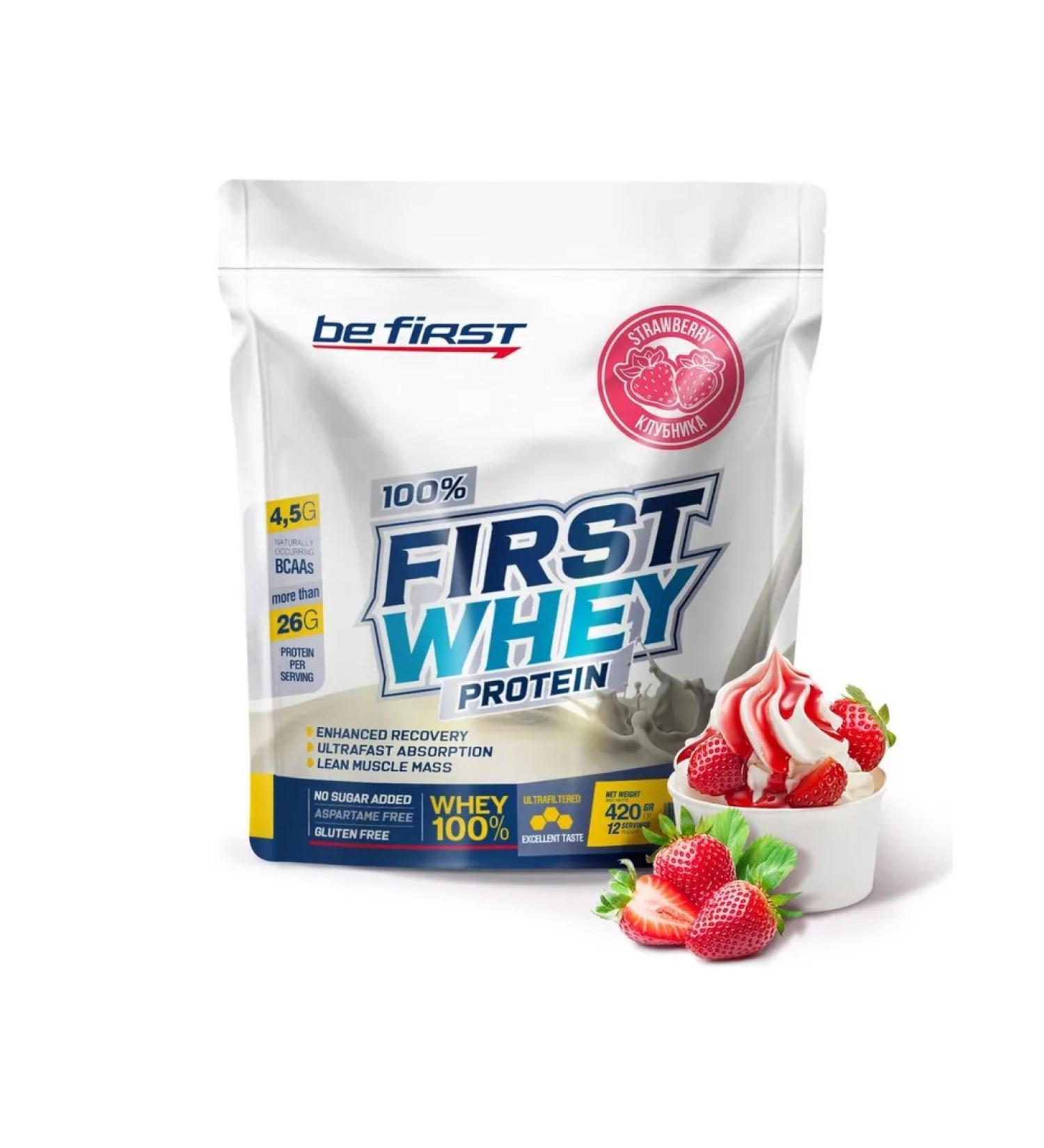 Be First Serum protein 420 g strawberry ice cream
