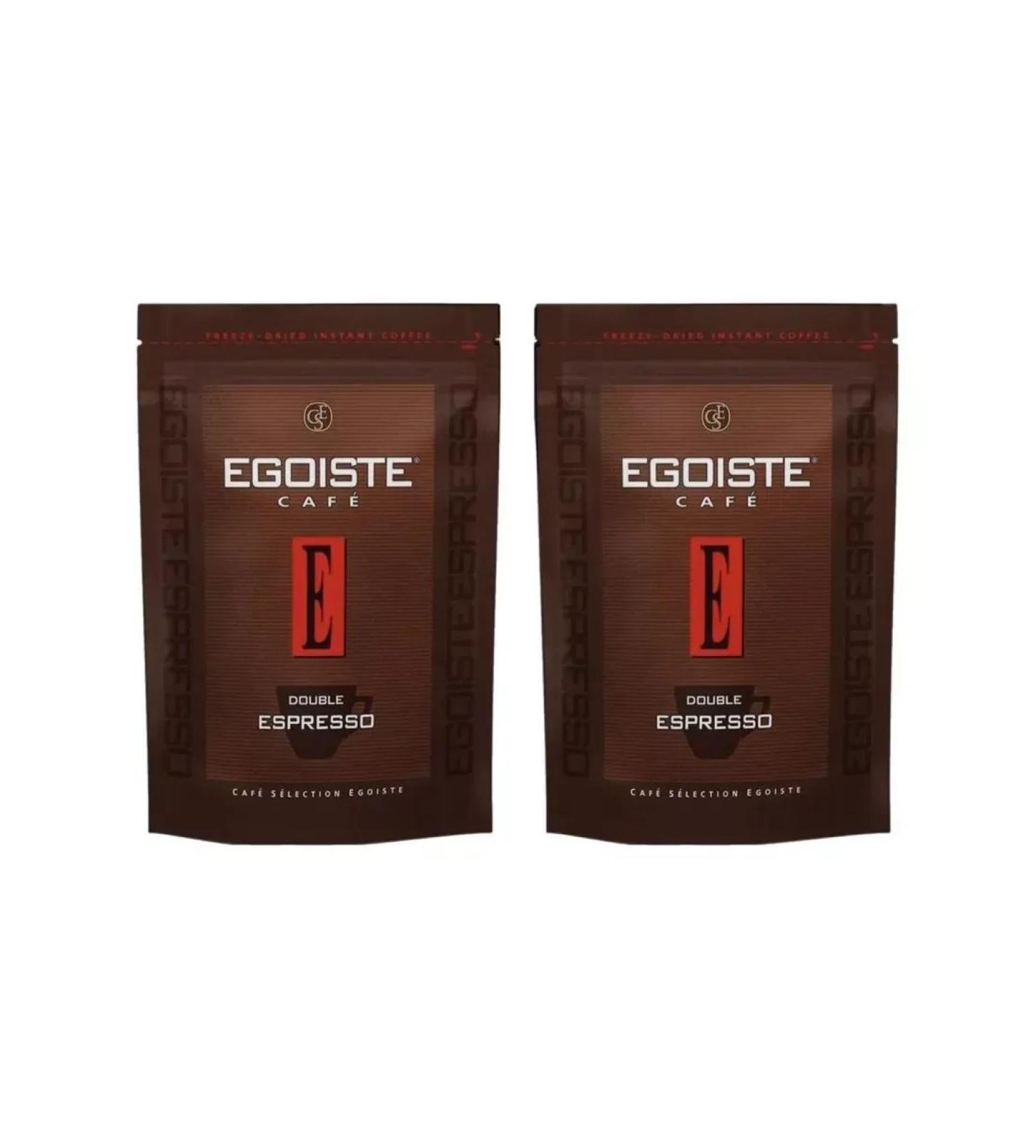 EGOISTE Coffee soluble egoist Double Espresso