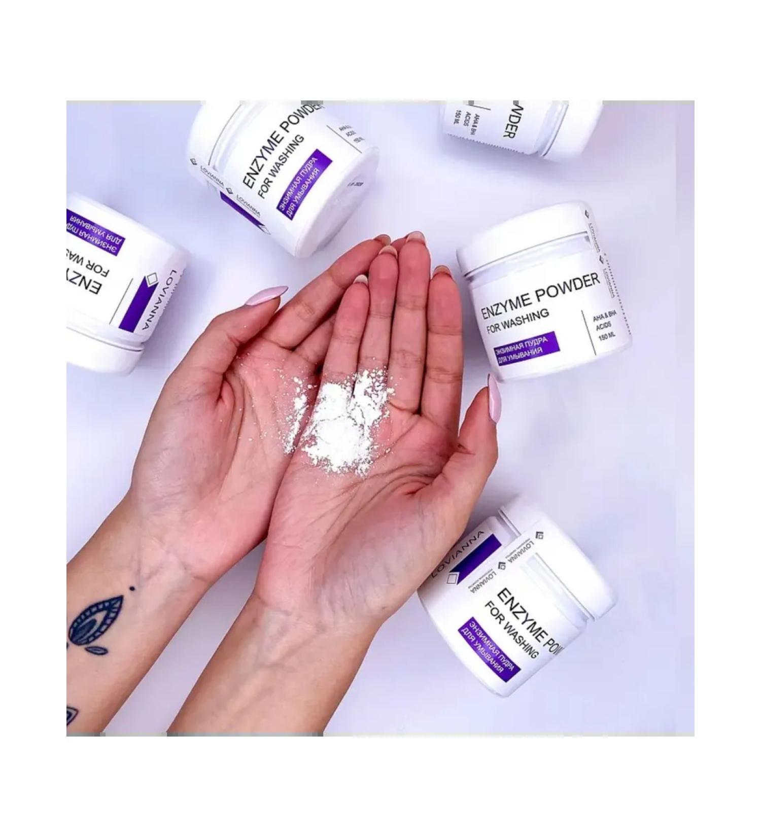 LOVIANNA Enzyme powder for washing with AHA and BNA