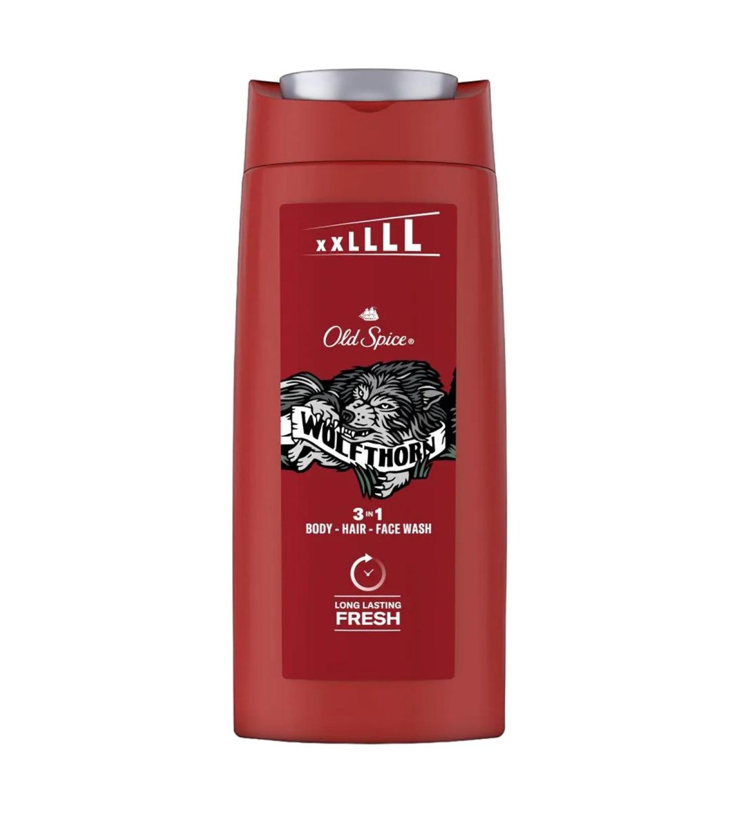 Old Spice Male perfumed shower 3 in 1 Wolfthorn 675ml - Buy Online on GoSupps.com