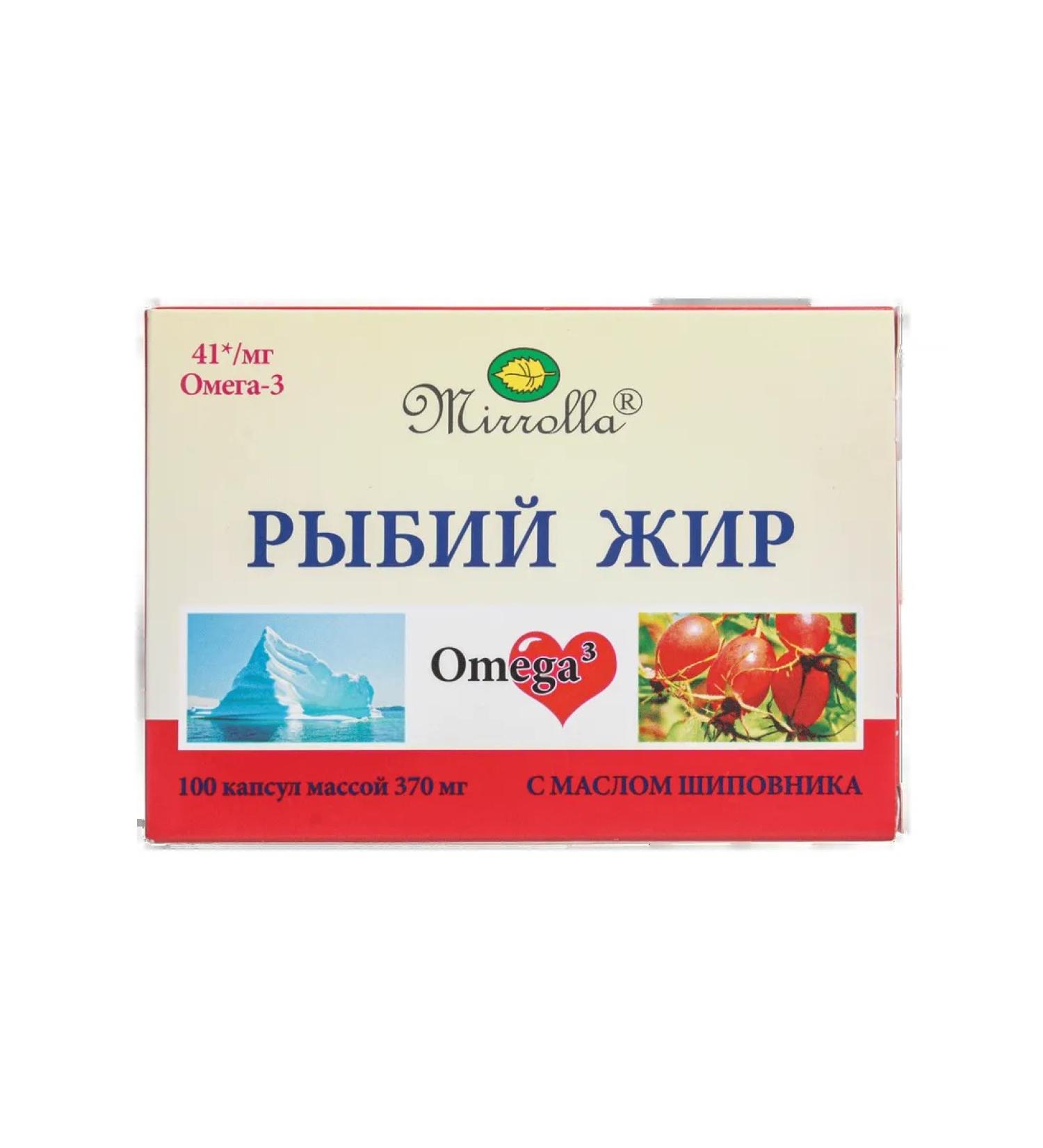 Mirrolla fish oil with rosehip oil capsule weighing 370 mg ... - Buy Online on GoSupps.com