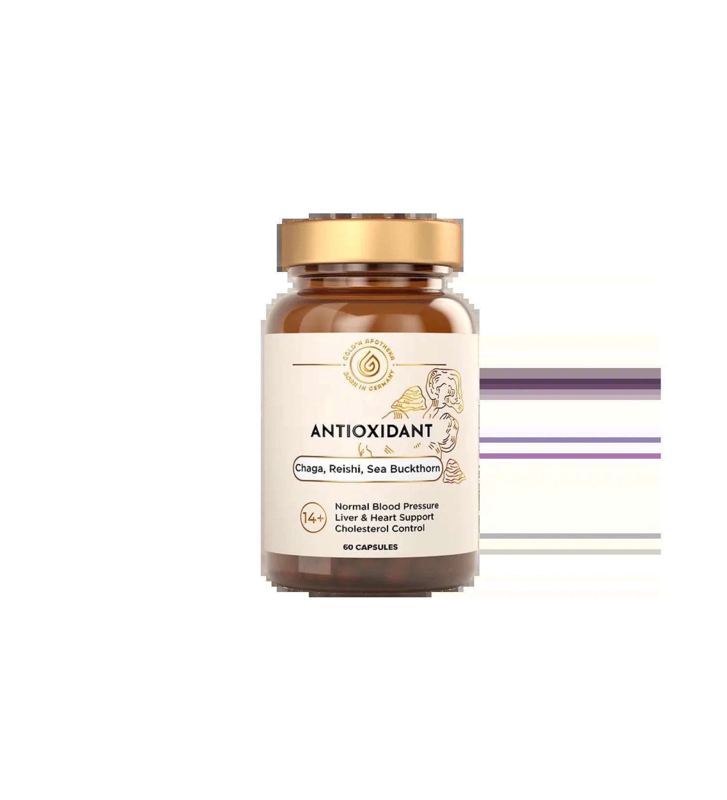Gold'n Apotheka Antioxidant Antioxidant Capsules weighing 0 43 ... - Buy Online on GoSupps.com