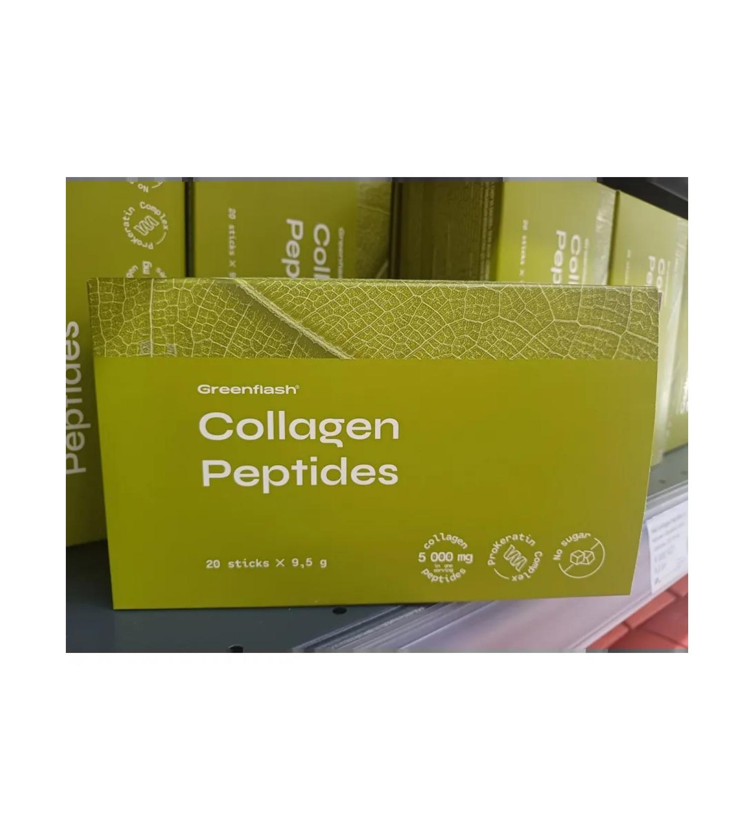 Guli nl Collagen Peptides - peptides collagen with the taste of green tea - Buy Online on GoSupps.com