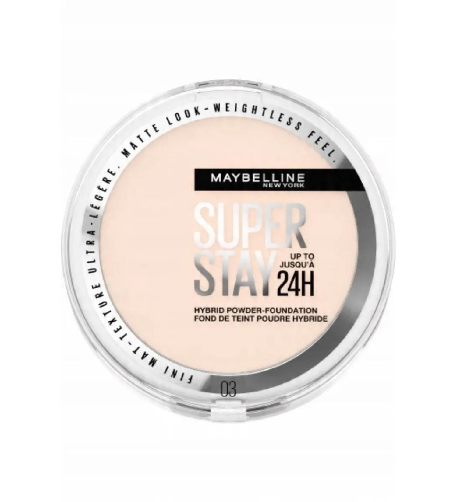 Maybelline New York Super Stay 24h matting powder shade 03 - Buy Online on GoSupps.com