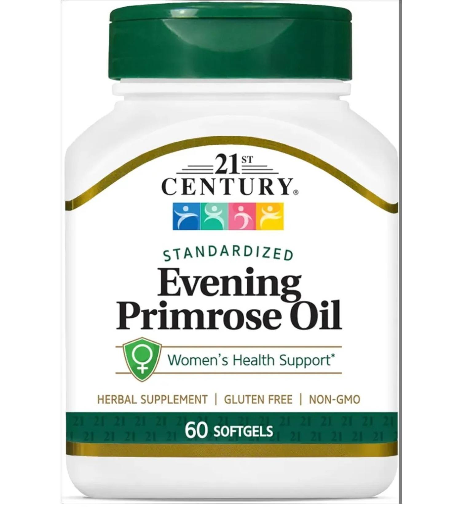 21st Century Evening Primrose Oil 60 Softgels (Vecheroma Proteules) - Buy Online on GoSupps.com