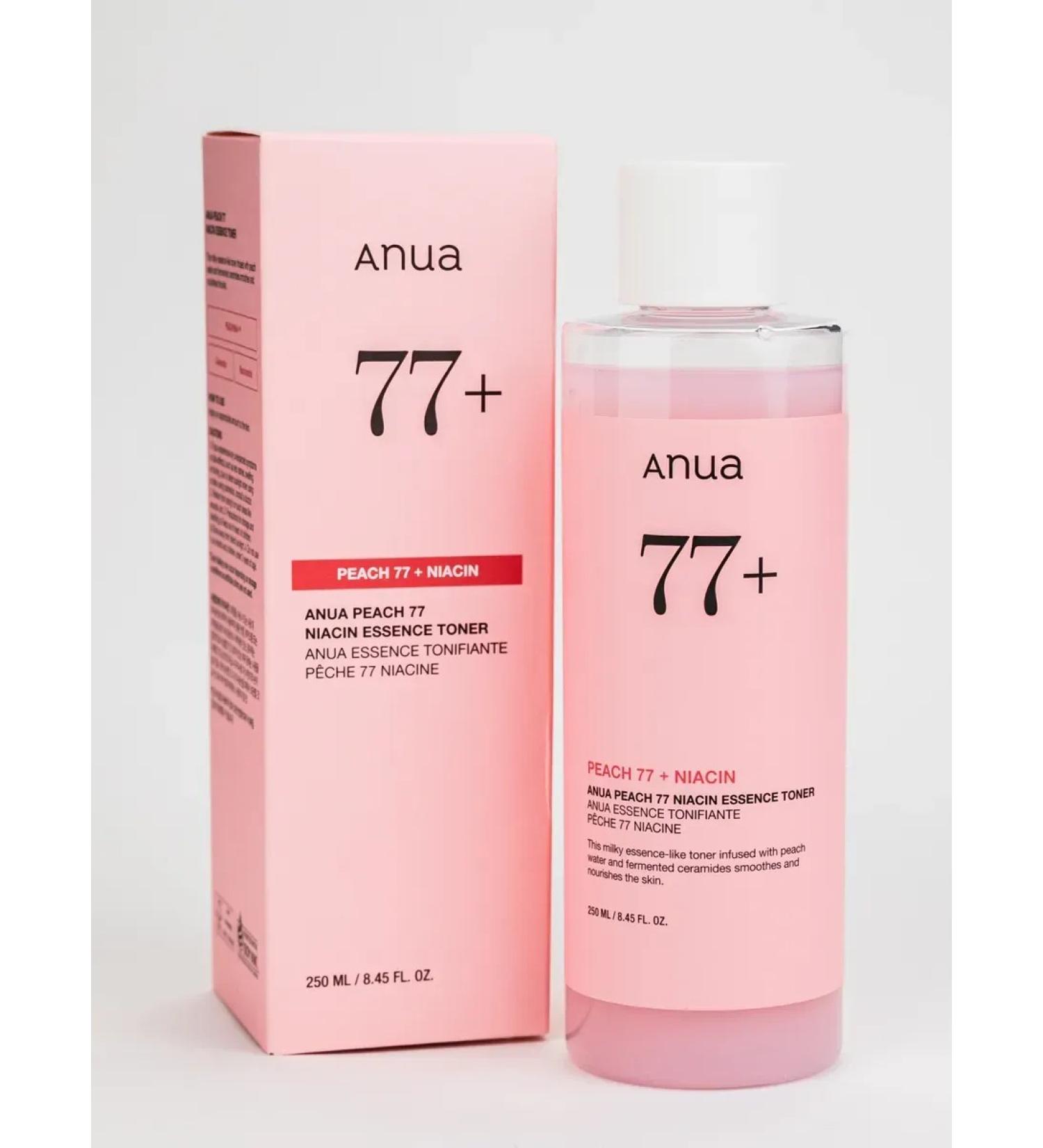 Anua Toner with niacinamide and peach Peach 77+ - Buy Online on GoSupps.com