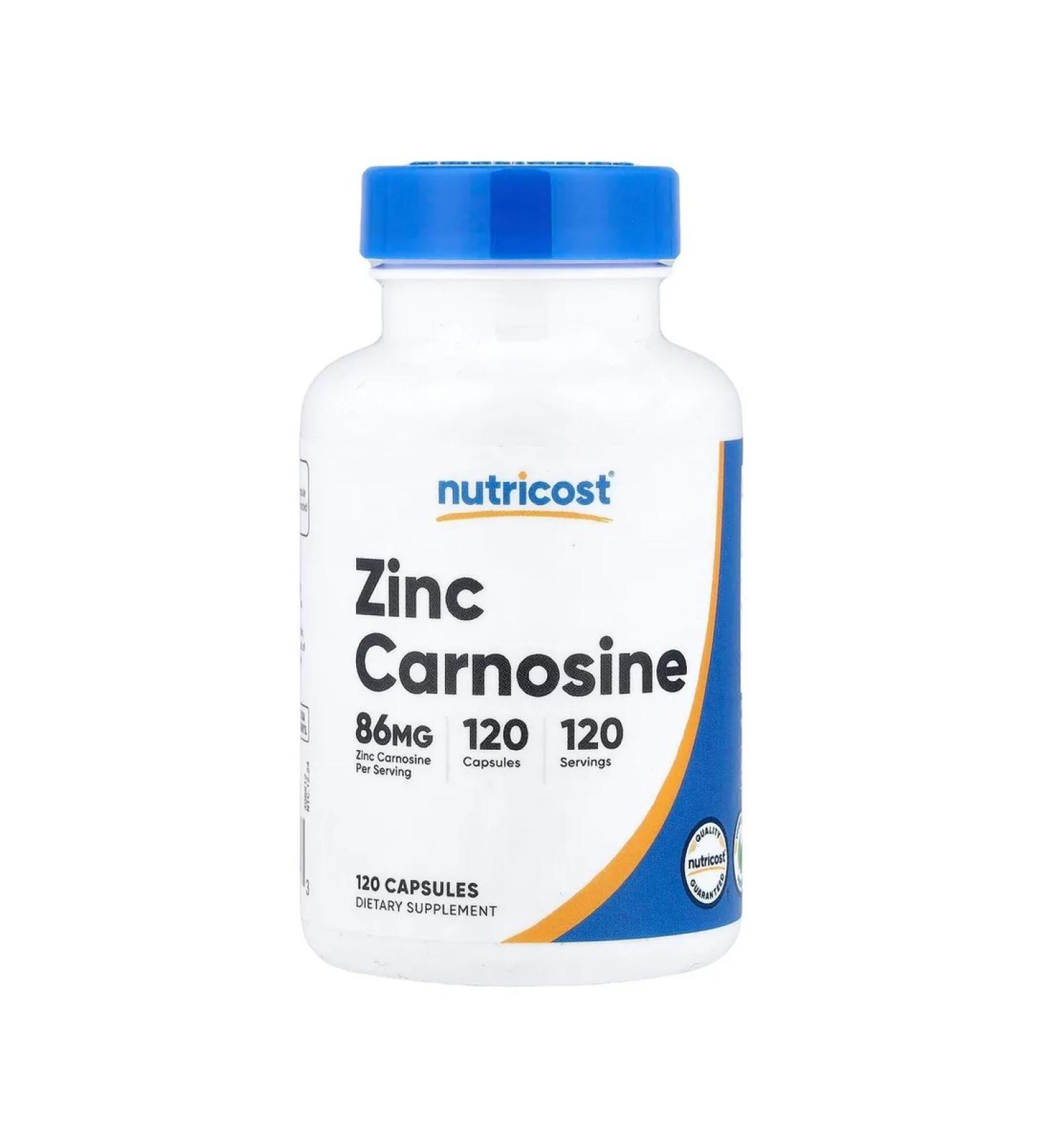 Nutricost Zinc carnosine 86 mg 120 capsules
