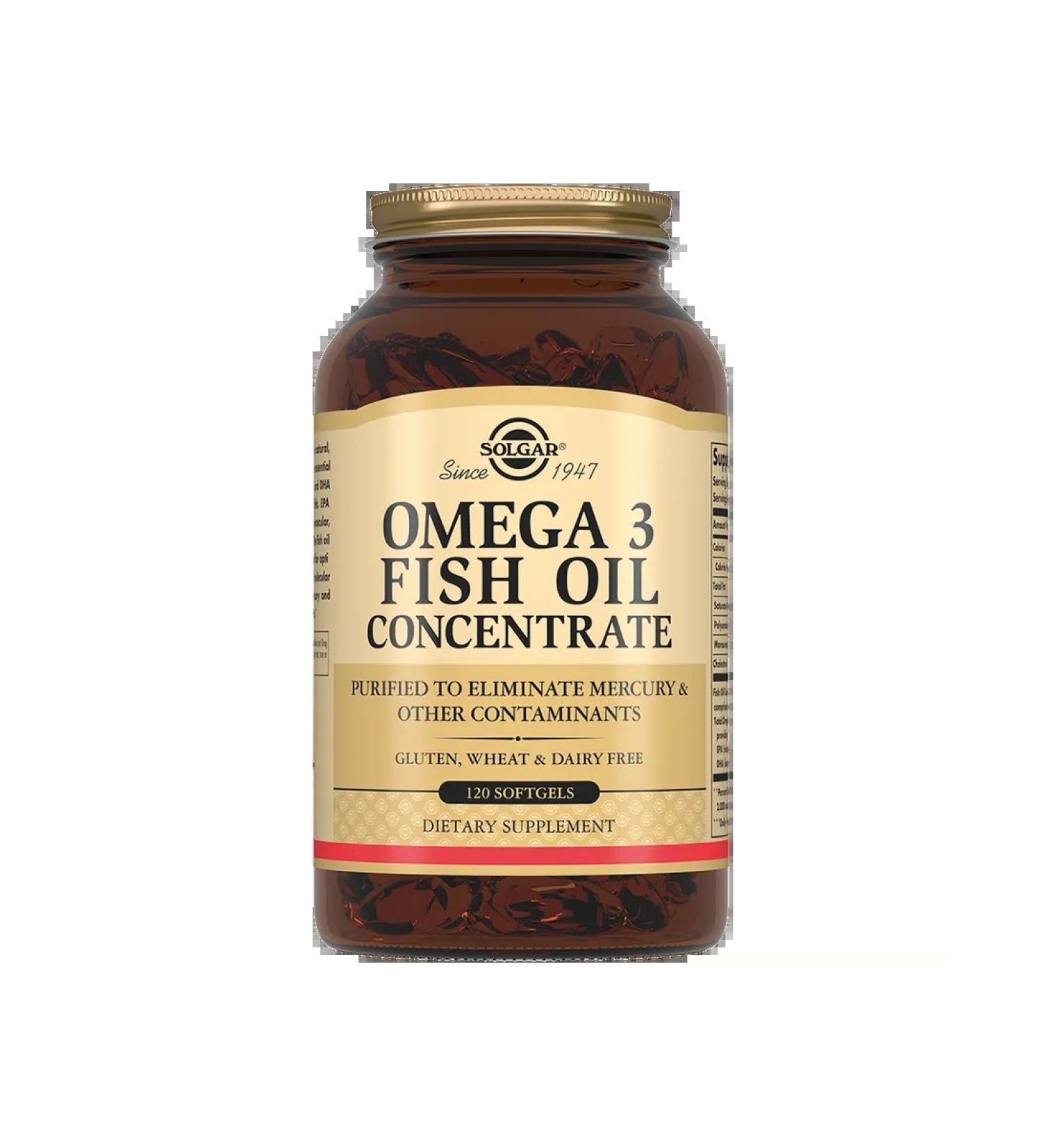 SOLGAR Fish Fish Omega-3 capsule weighing 1425 m ...