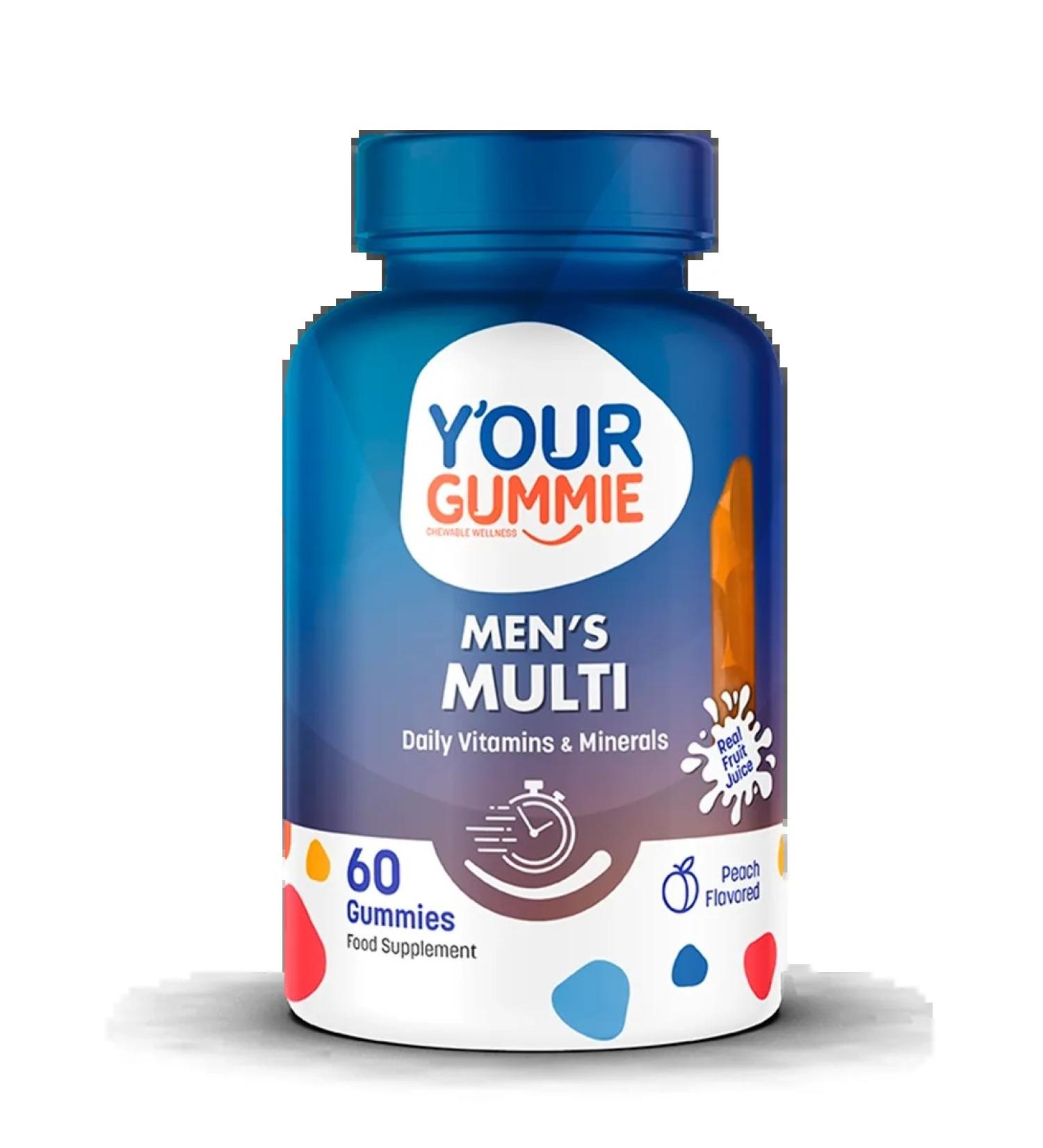 YOUR GUMMIE Multicompplex for men. 60 marmalade. T rkiye