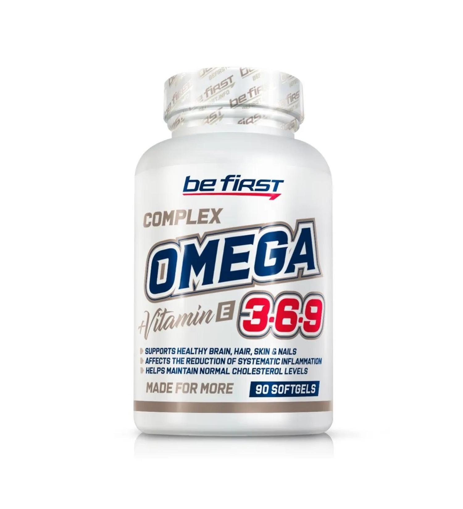 Be First Omega 3-6-9 90 caps-heart and skin health