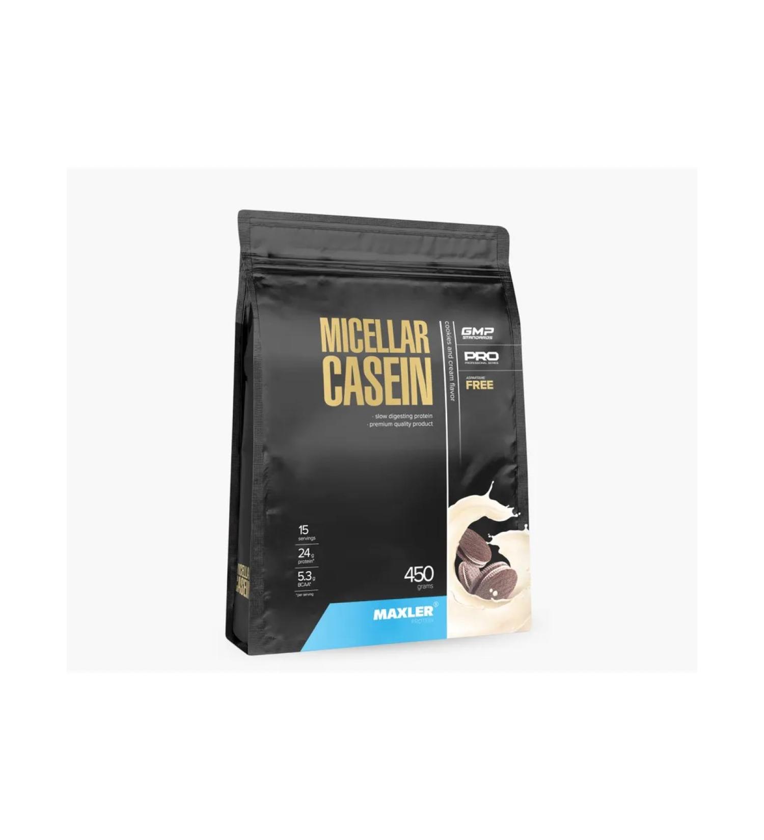 maxler Micellar Casein 450 g (in a package) Cream cookies