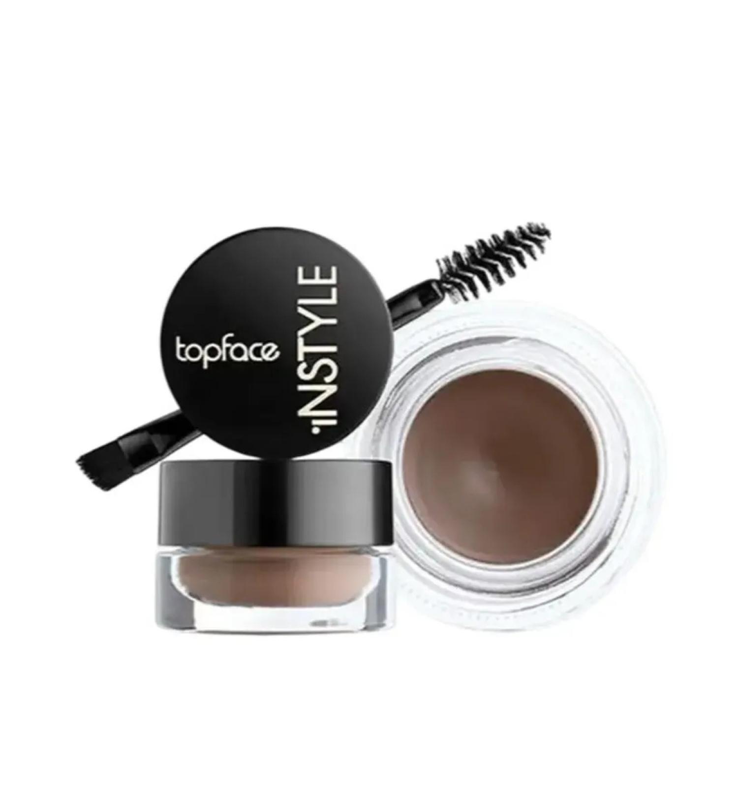 BOTASHIK TopFace gel lipstick for eyebrows waterproof 03 auburn
