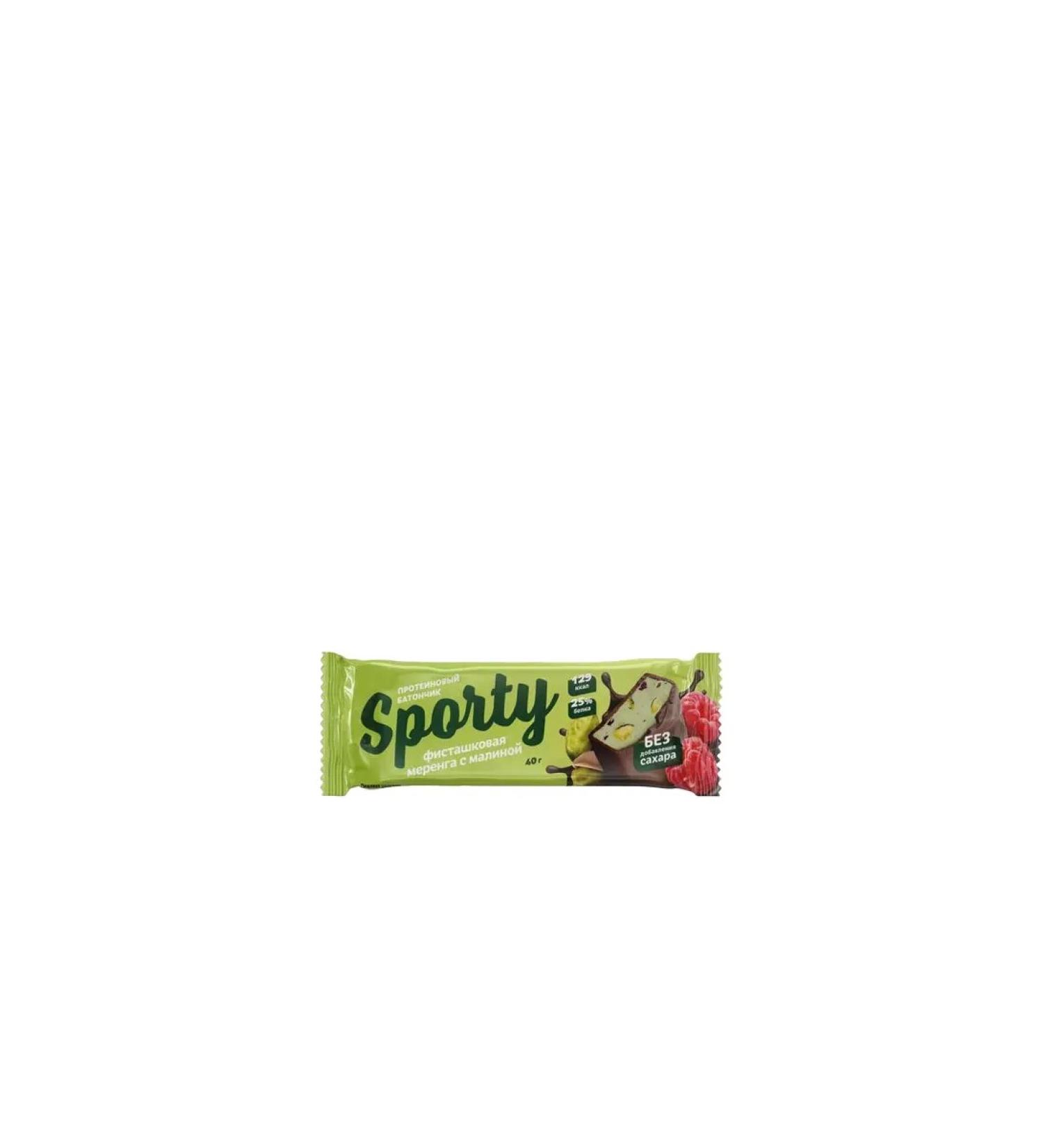Sporty Protein barbar pistachio mereng with