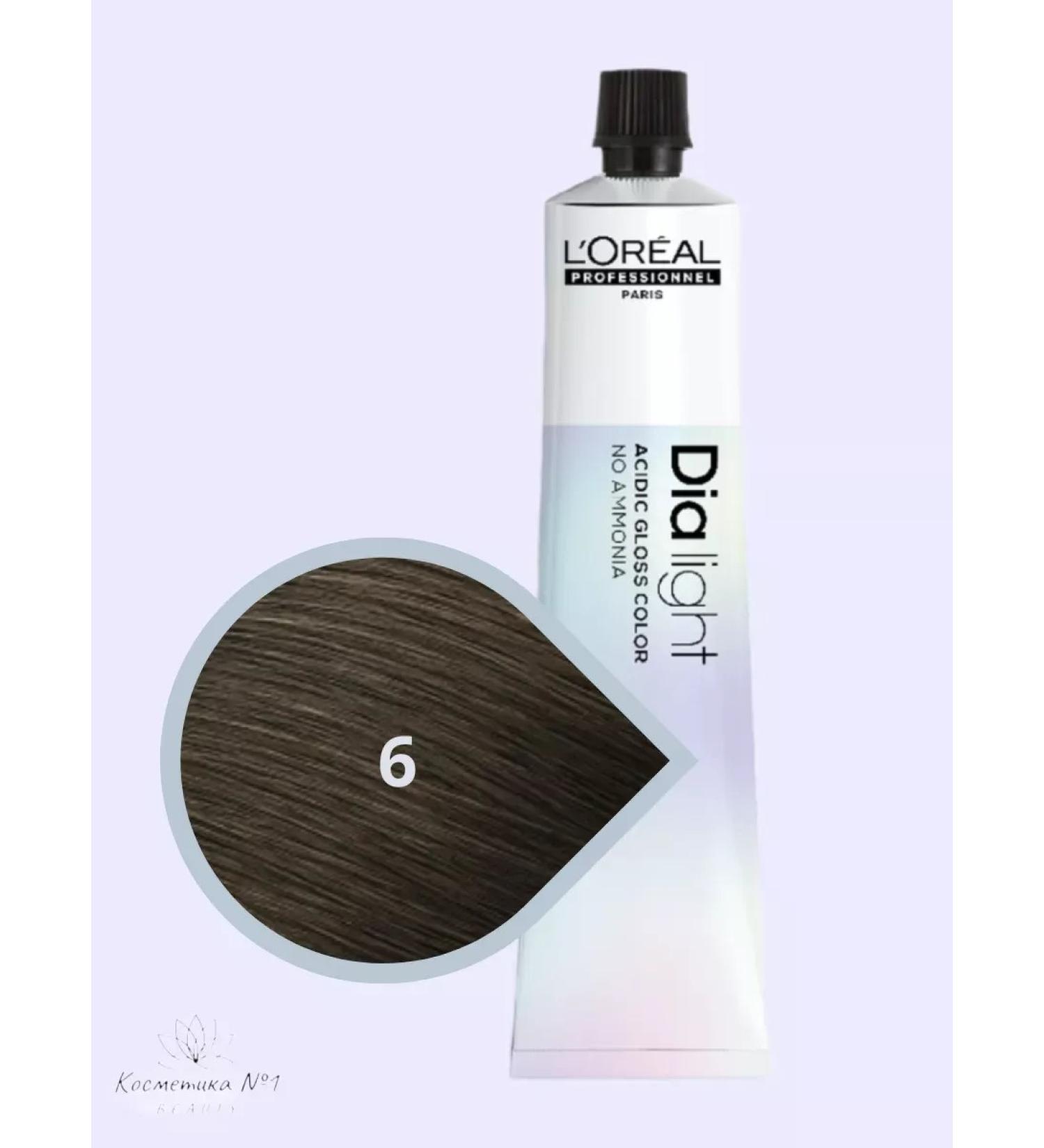 L'Oreal Professionnel Paint tinting without ammonia Dia Light tone 6 50 ml - Buy Online on GoSupps.com